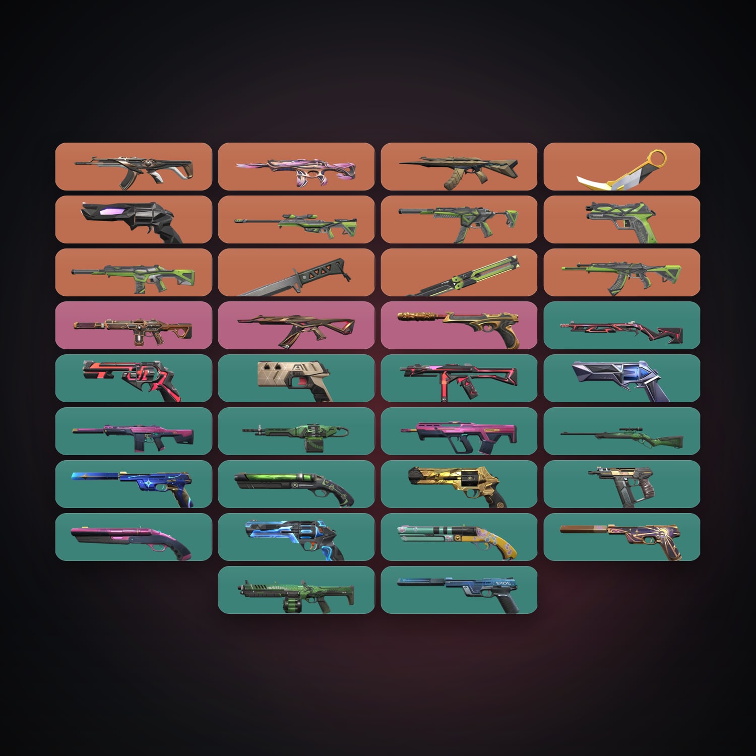 AP Diamond 3 locker — 3 knives, 34 skins, lvl 259 — HabibiAccounts