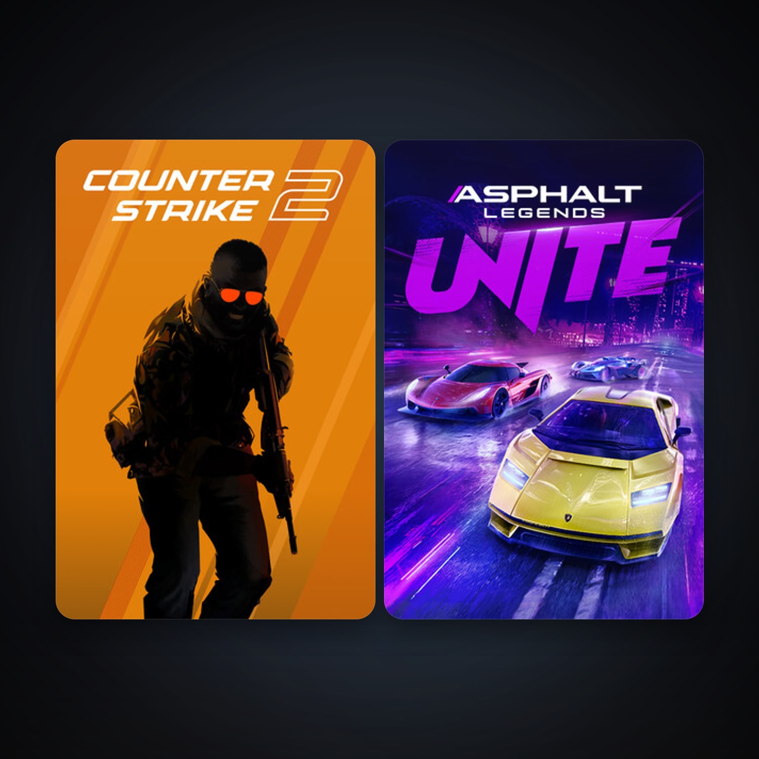 CS2 Prime + Asphalt Legends Unite, 3 games, clean — HabibiAccounts