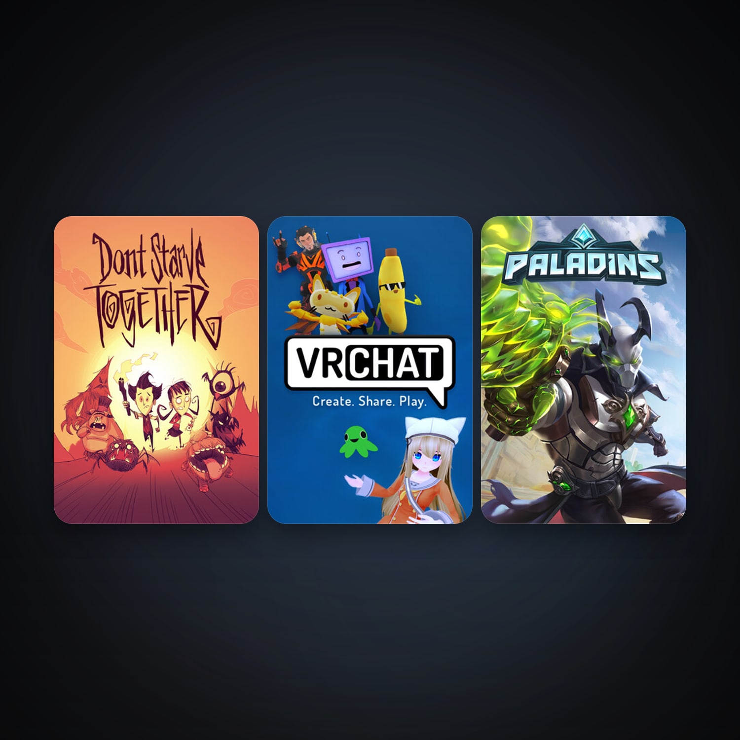 Free CS2 (No Prime) + Don't Starve Together, 7 games, clean — HabibiAccounts