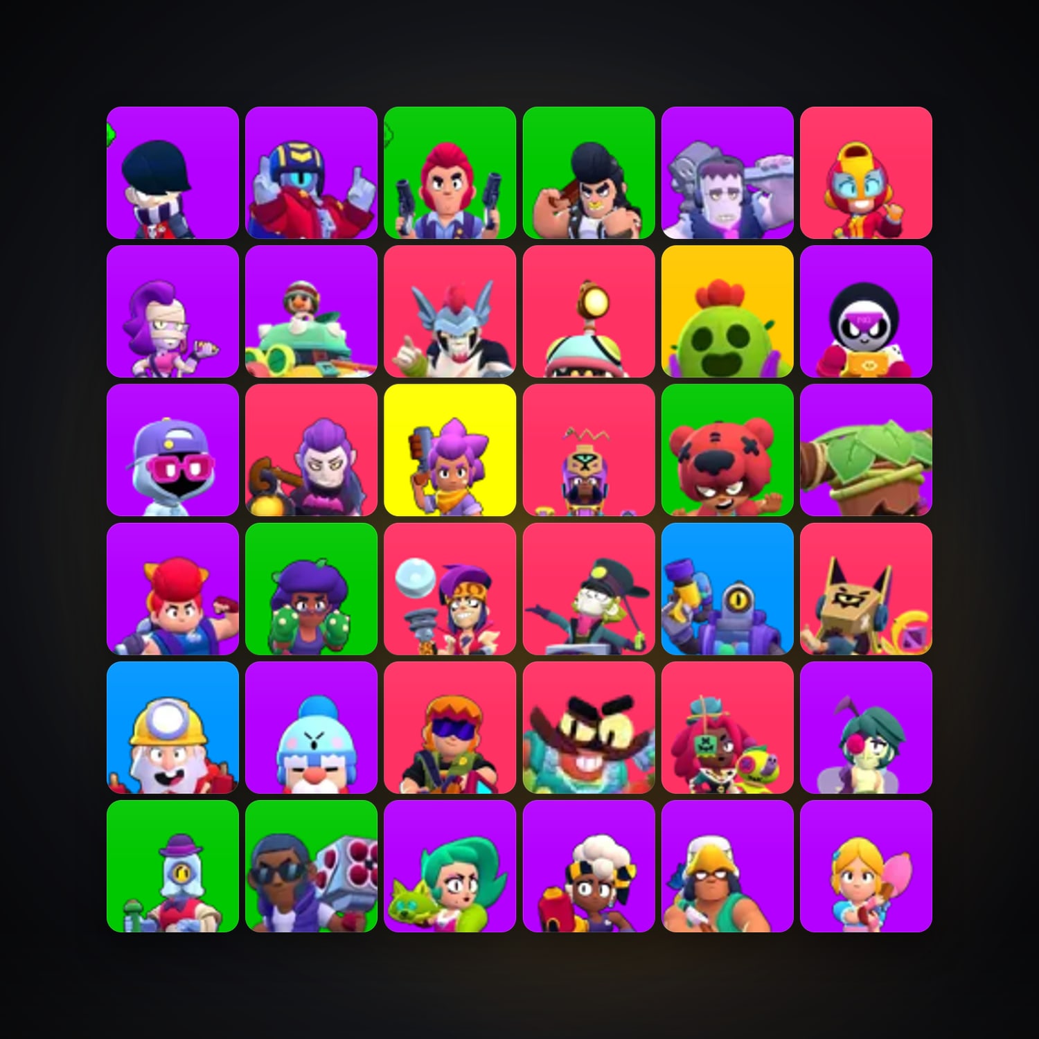 47 Brawlers | 8.1K Trophies — HabibiAccounts
