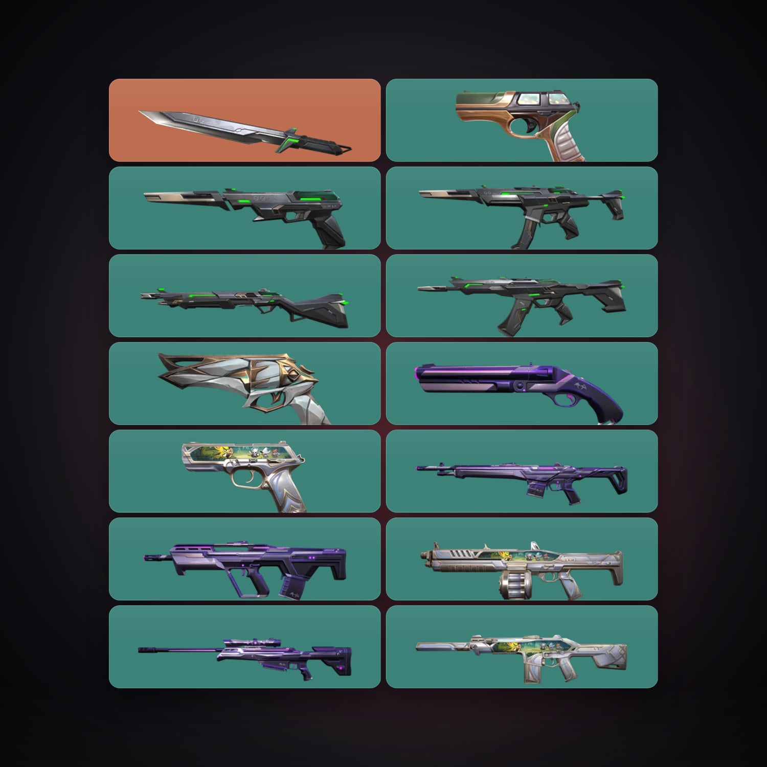 EU Bronze 2 locker — 1 knives, 14 skins, lvl 80 — HabibiAccounts