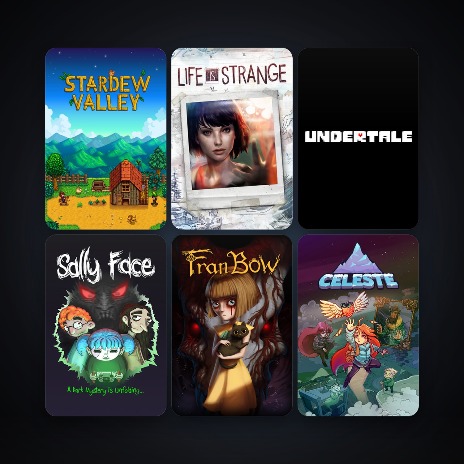 Life is Strange - Episode 1 + Fran Bow, 24 games, clean — HabibiAccounts