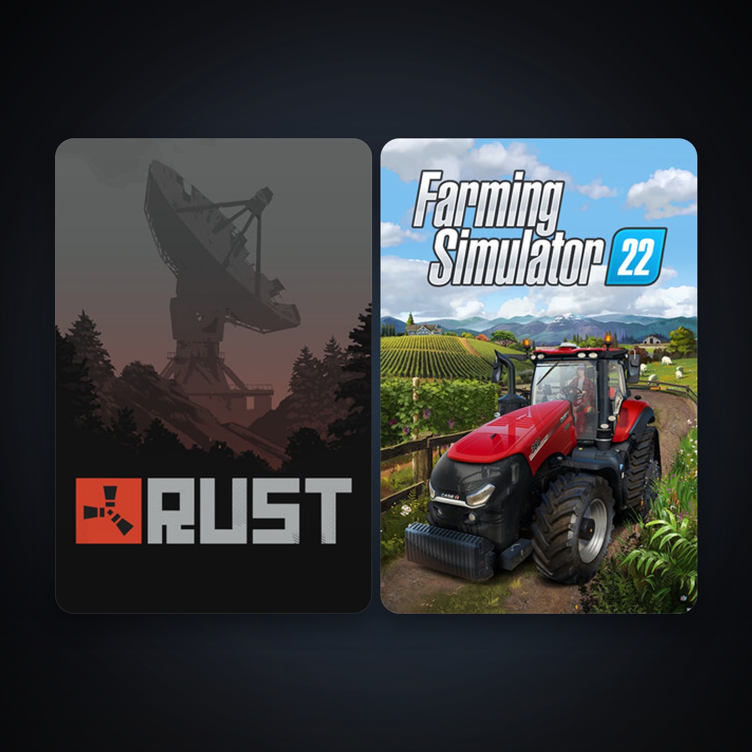 Free CS2 (No Prime) + Rust, 7 games, clean — HabibiAccounts
