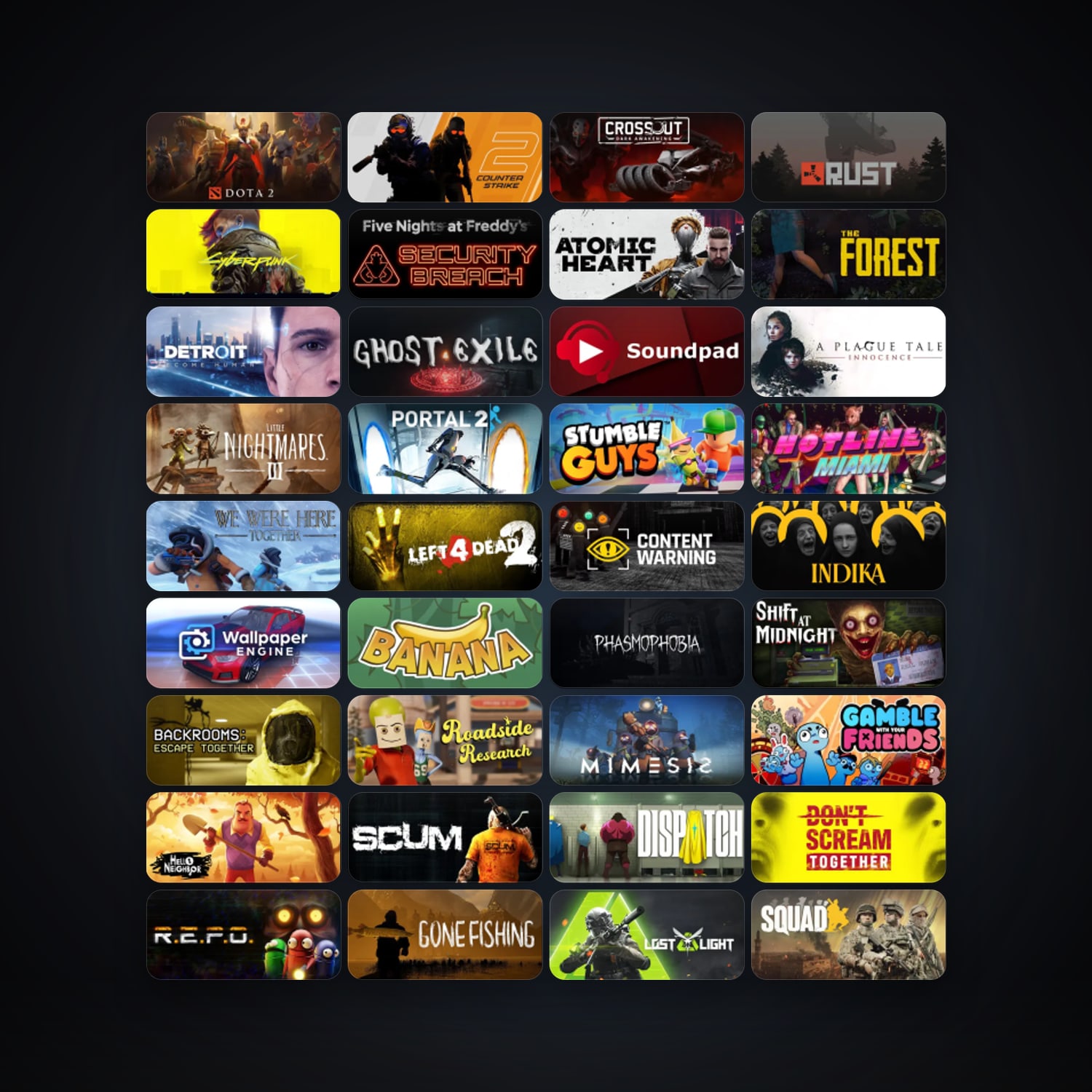 Steam 219 games, Steam 25, clean — HabibiAccounts