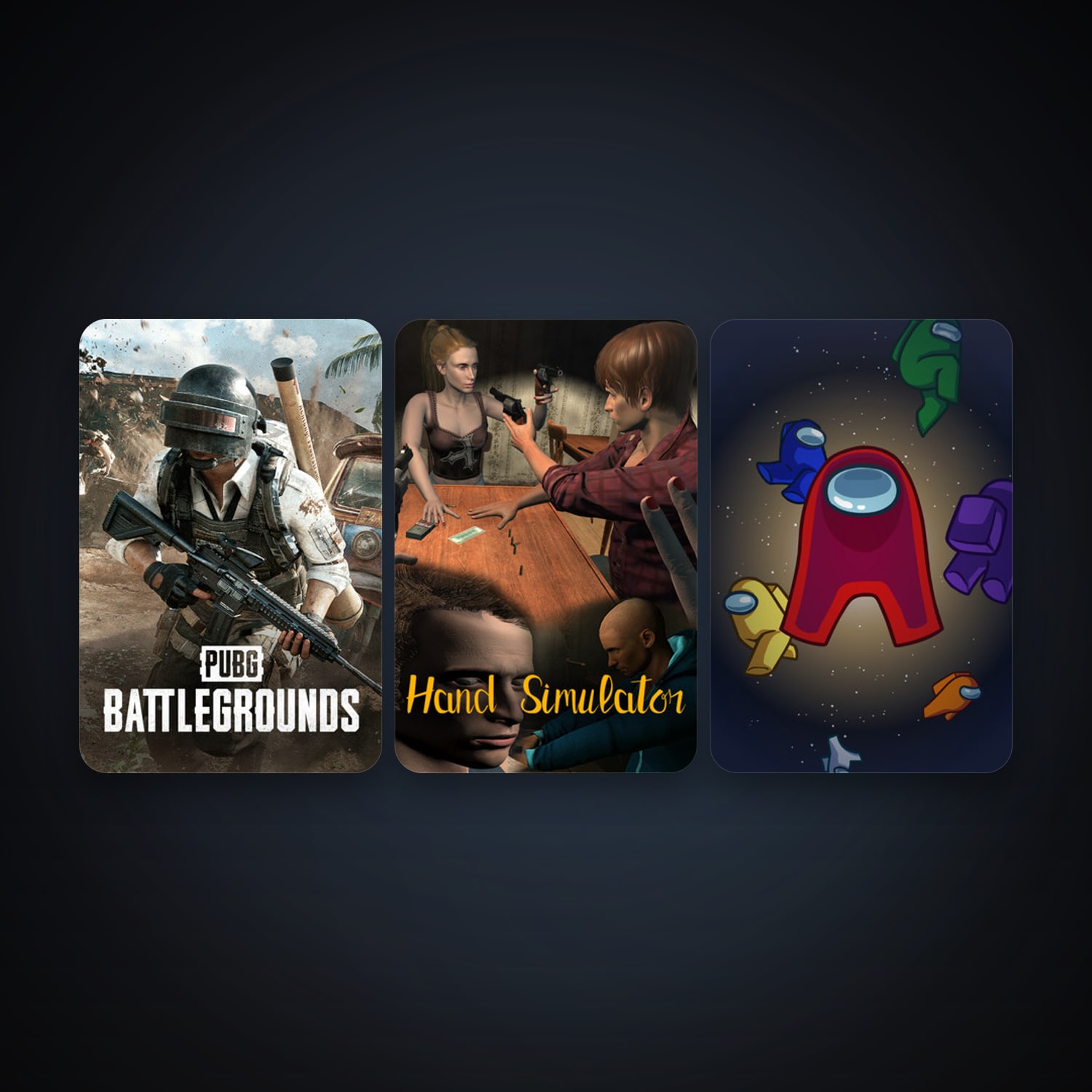 PUBG: BATTLEGROUNDS + Hand Simulator, 4 games, clean — HabibiAccounts