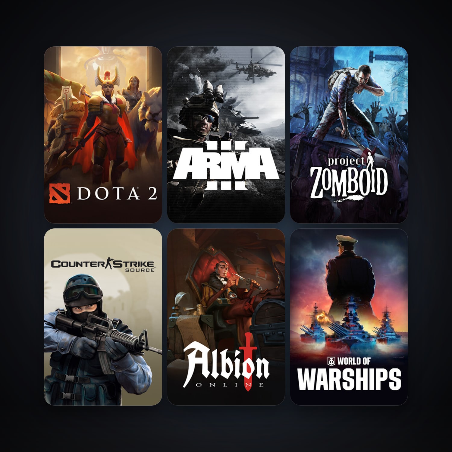 Counter-Strike + Counter-Strike: Source, 30 games, Steam 16, clean — HabibiAccounts