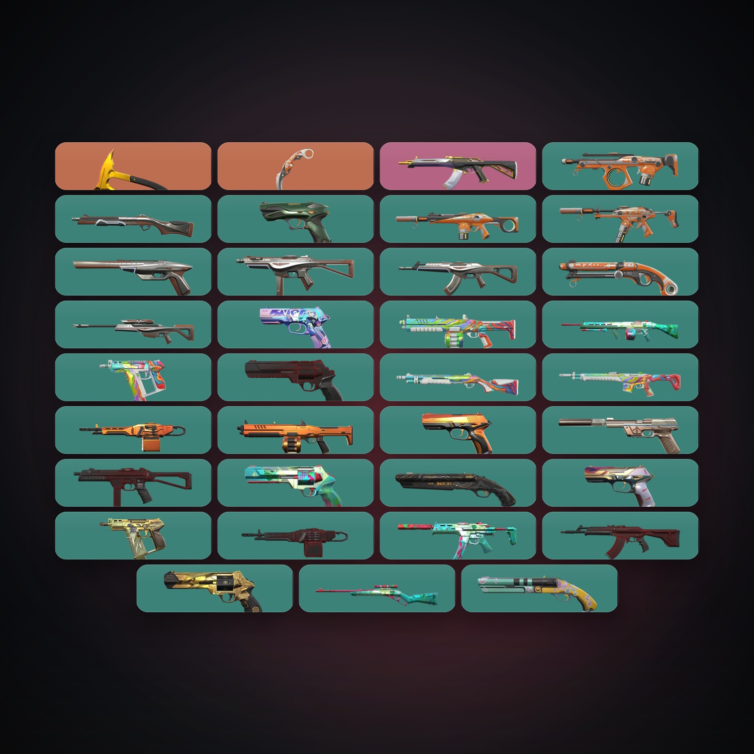 EU Gold 3 locker — 2 knives, 35 skins, lvl 103 — HabibiAccounts