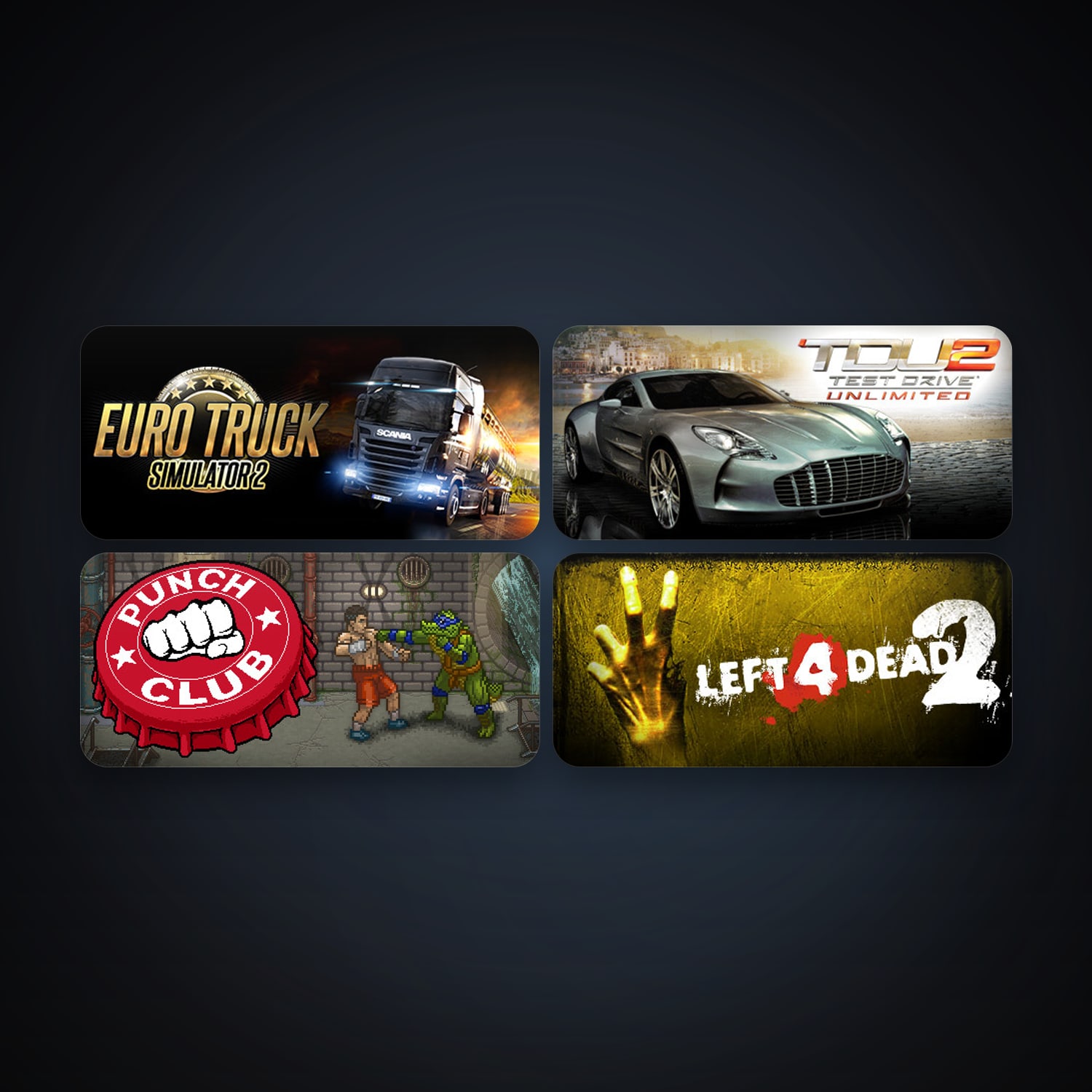 Left 4 Dead 2 + Men of War, 6 games, clean — HabibiAccounts