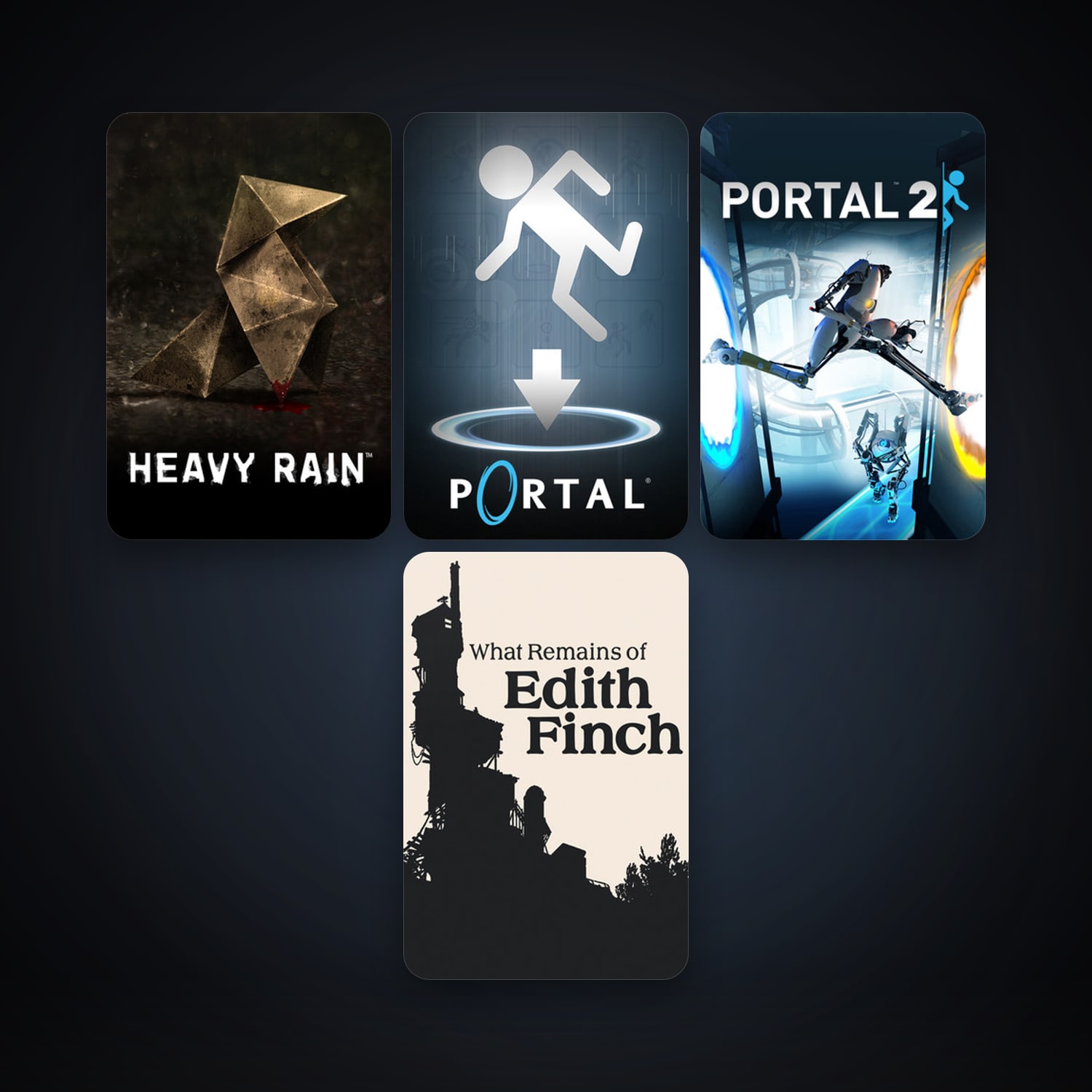 Steam account: Portal + Portal 2, 4 games, clean — HabibiAccounts
