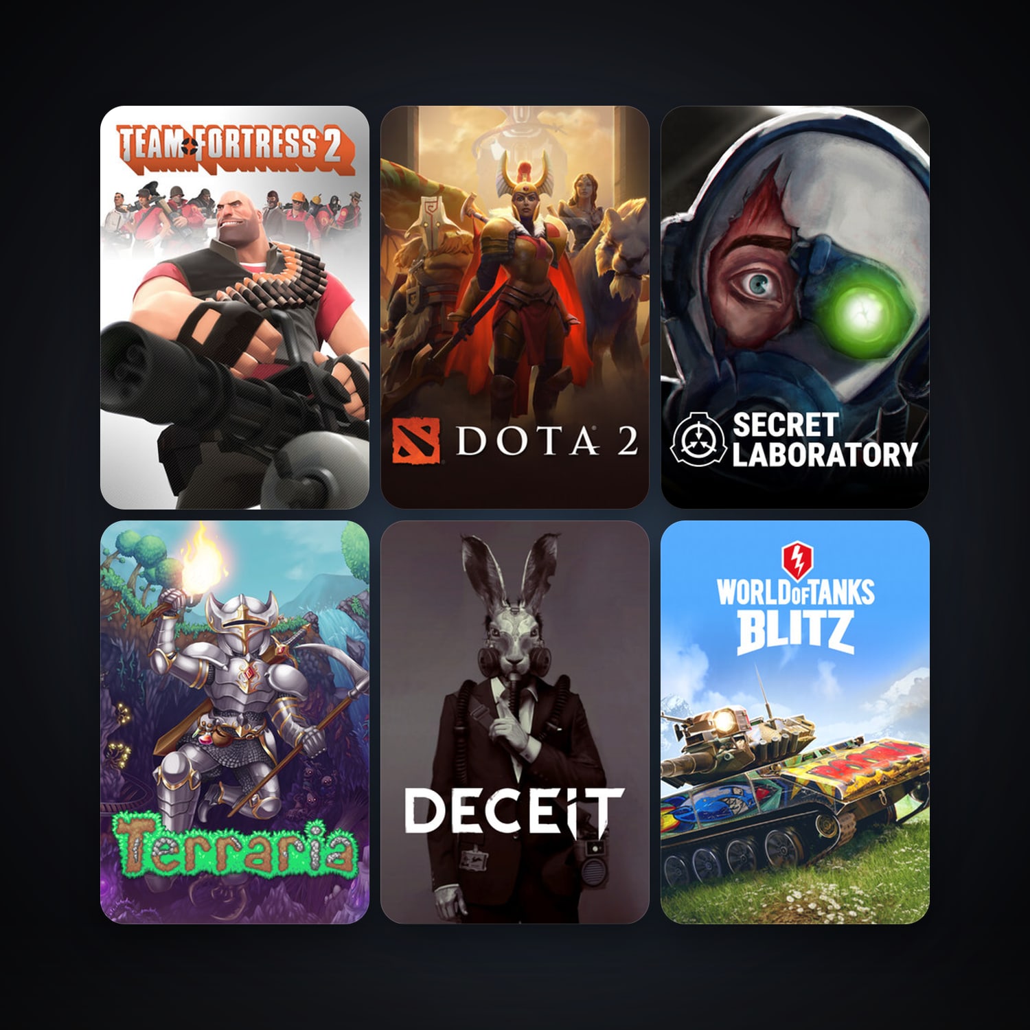 Team Fortress 2 + Left 4 Dead, 30 games, clean — HabibiAccounts