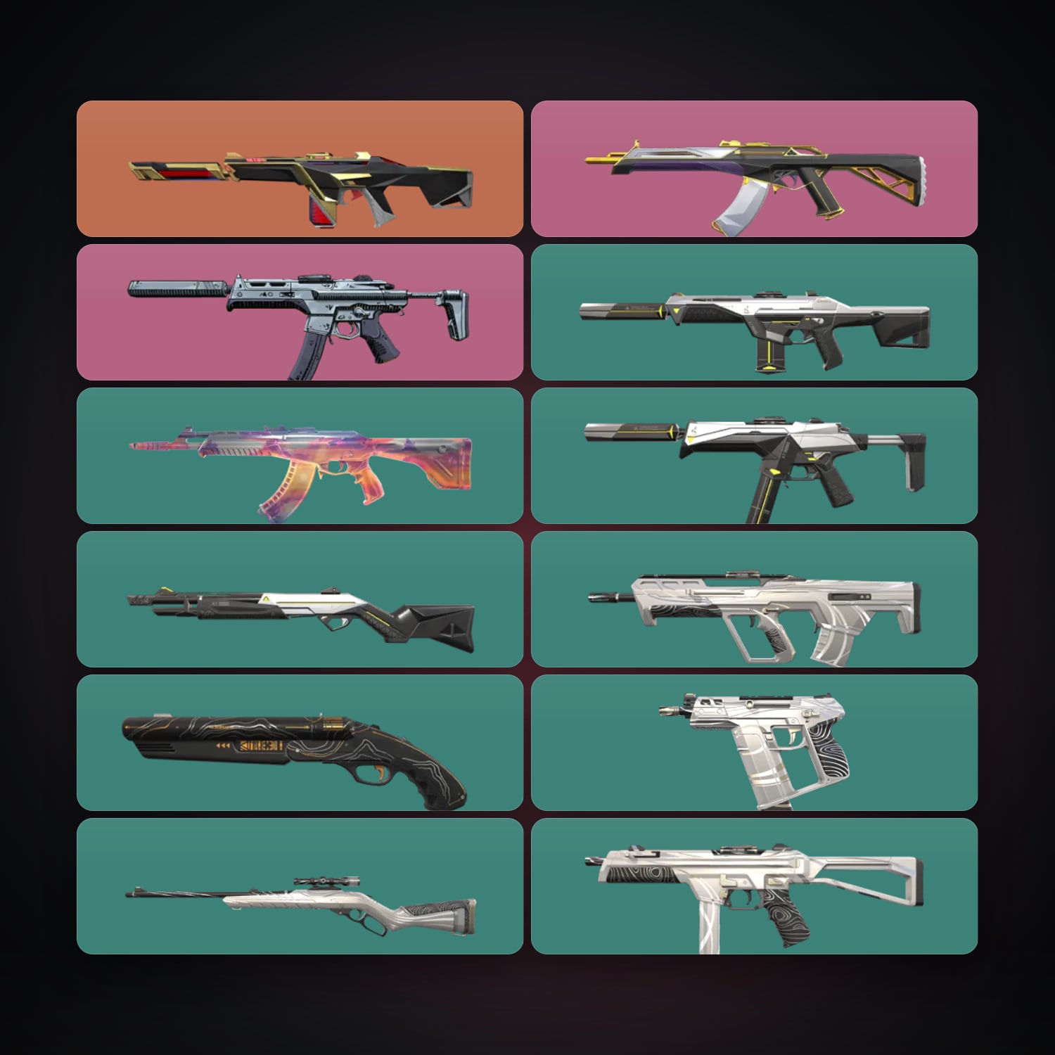 EU Silver 1 locker — 12 skins, lvl 24 — HabibiAccounts