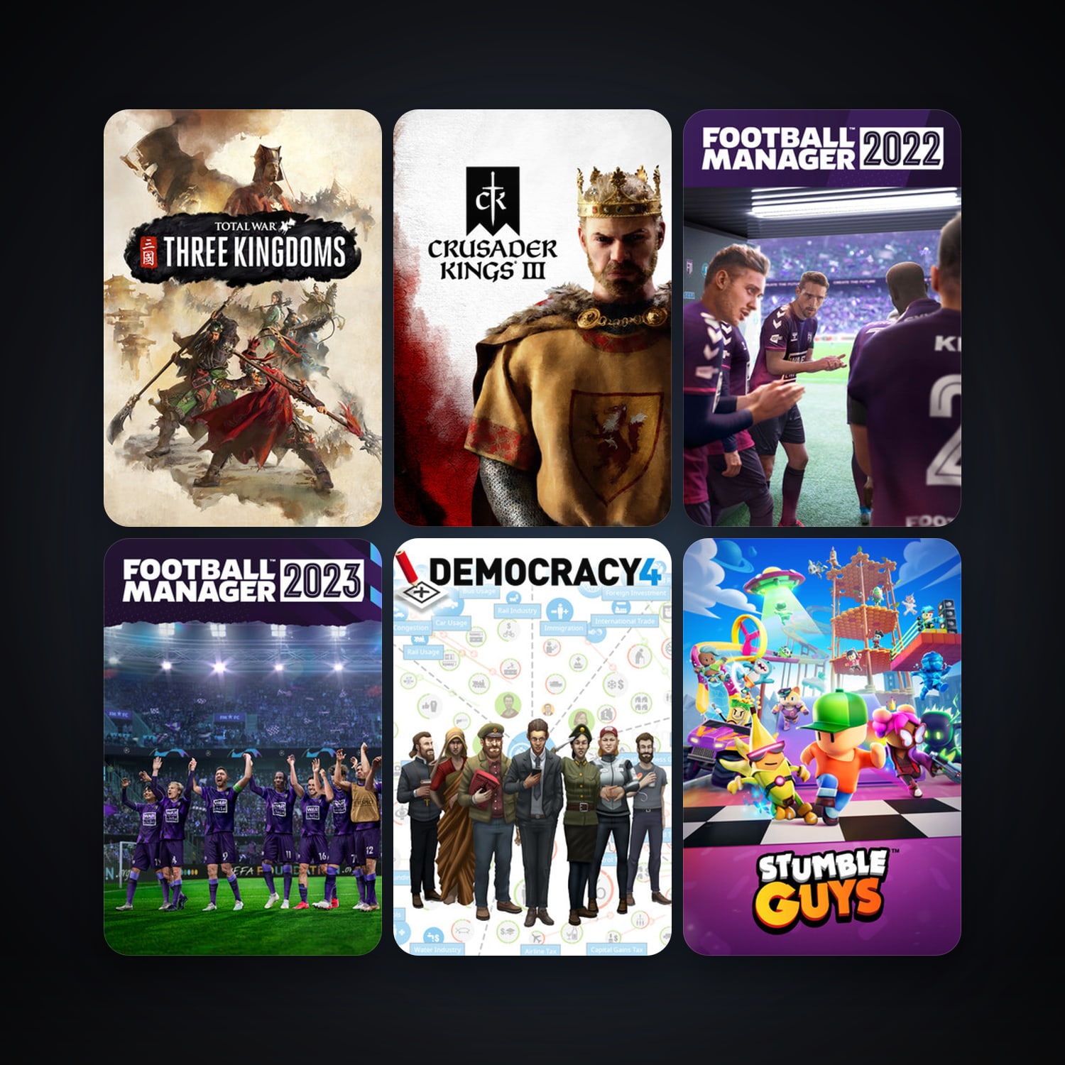 The Surge + Total War: THREE KINGDOMS, 11 games, clean — HabibiAccounts