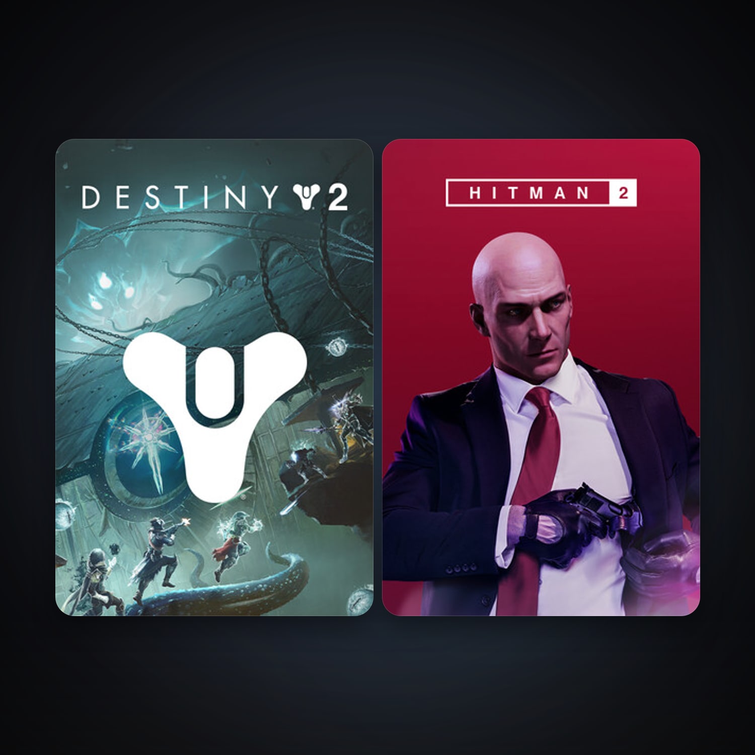 HITMAN 2 + Destiny 2, 3 games, clean — HabibiAccounts