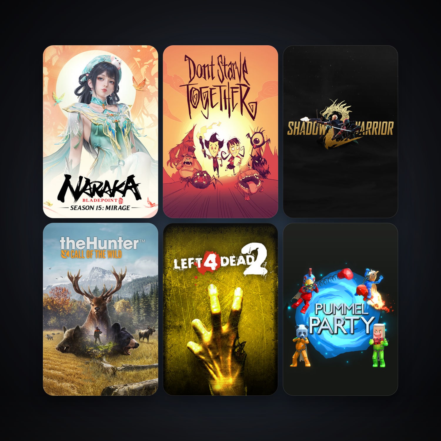 Left 4 Dead 2 + The Forest, 8 games, clean — HabibiAccounts