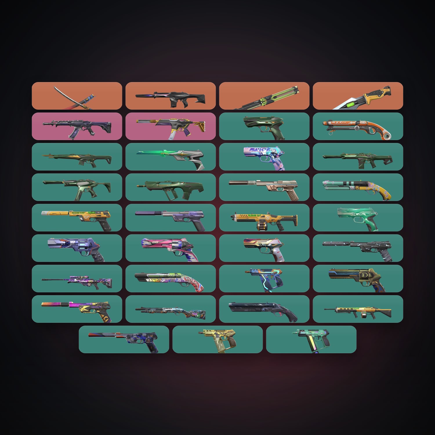 EU Silver 3 locker — 3 knives, 36 skins, lvl 314 — HabibiAccounts