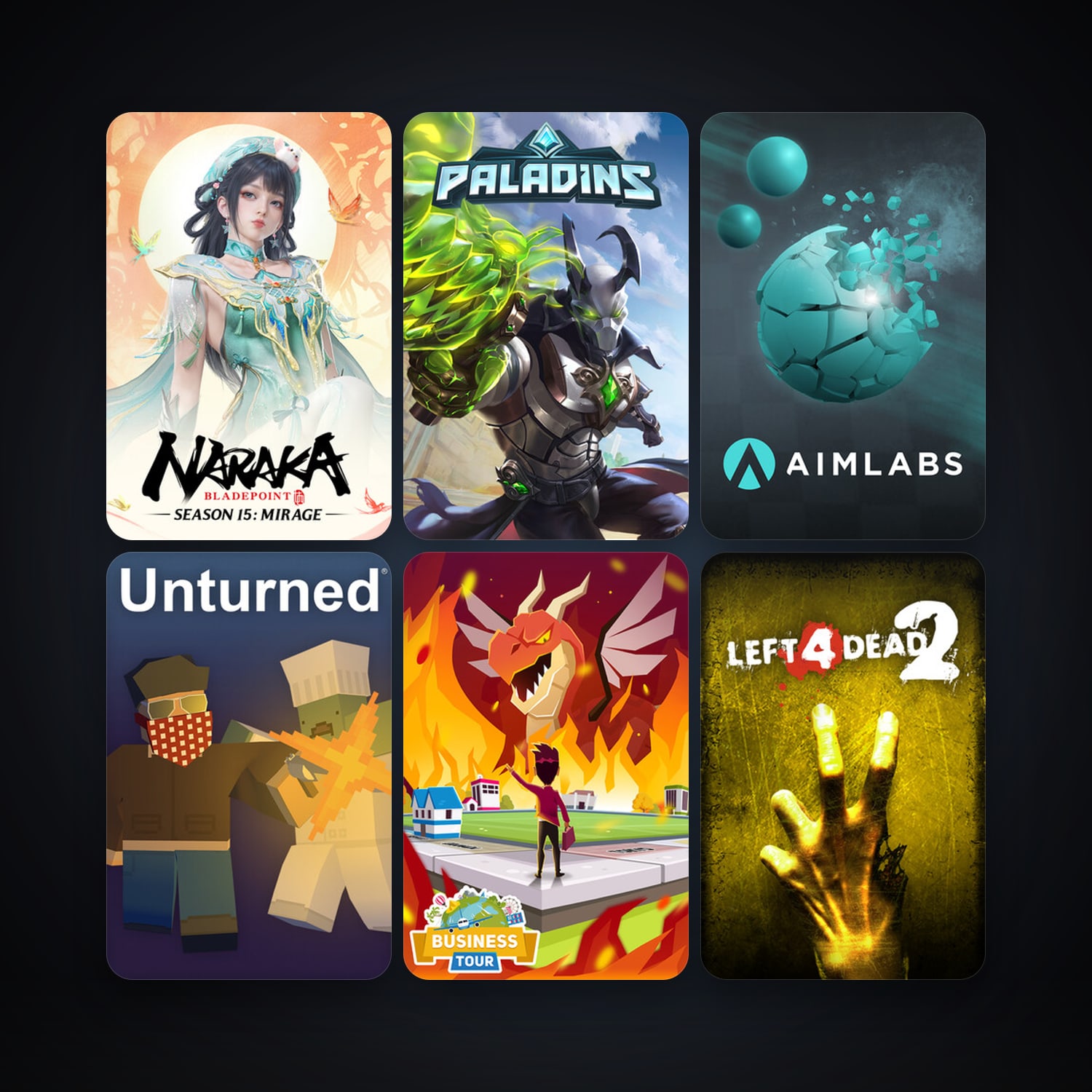 Left 4 Dead 2 + Free CS2 (No Prime), 21 games, clean — HabibiAccounts