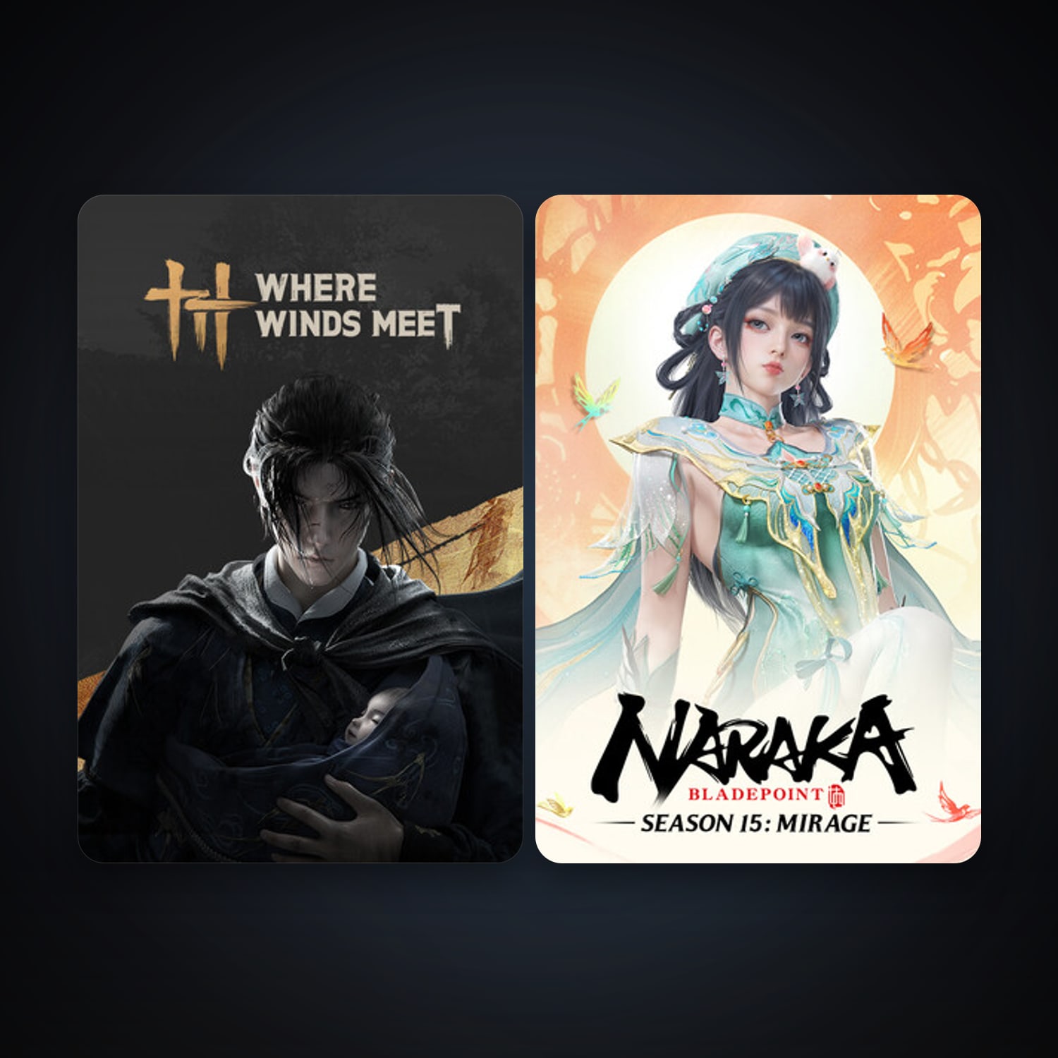 NARAKA: BLADEPOINT + Where Winds Meet, 5 games, clean — HabibiAccounts