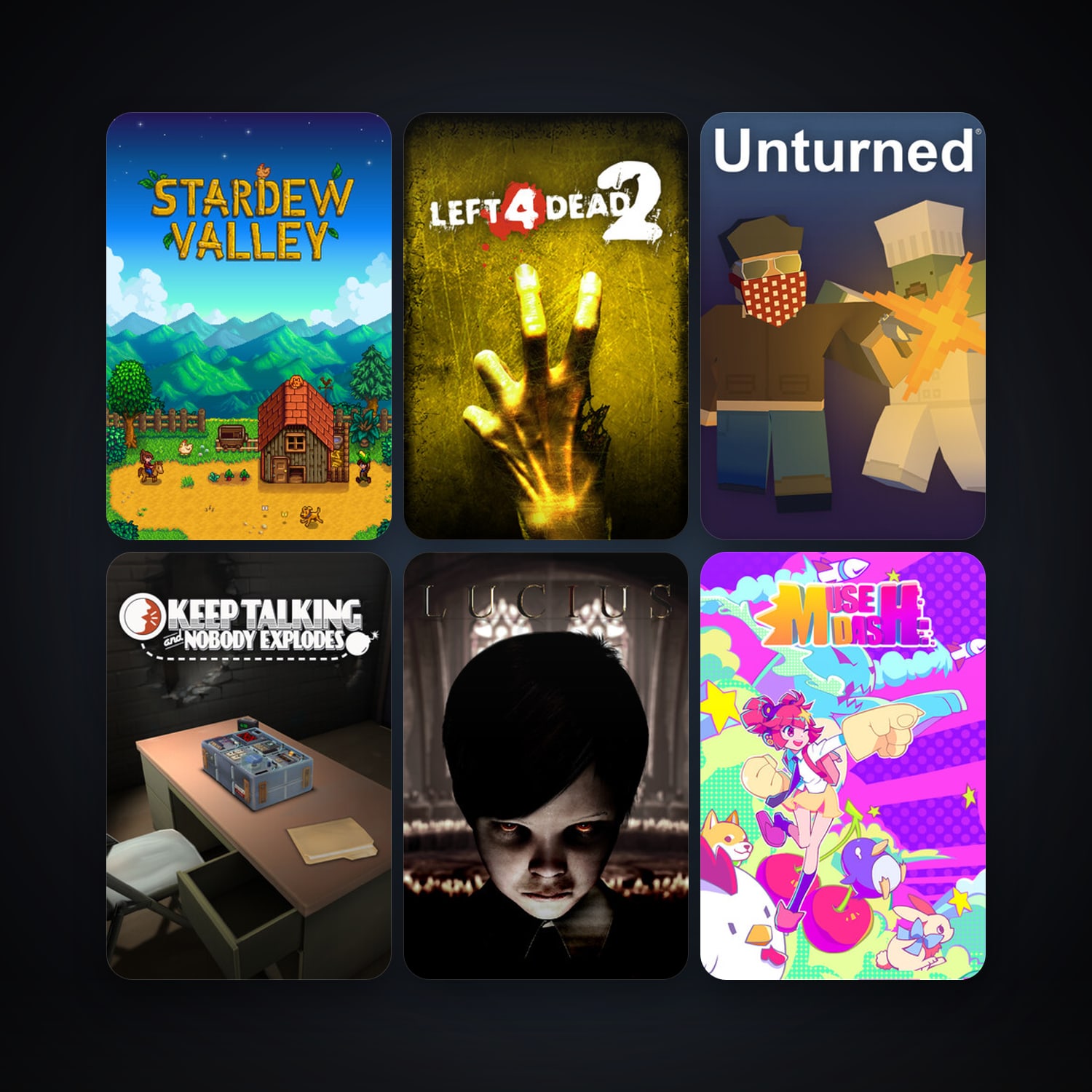 Left 4 Dead 2 + Lucius, 16 games, clean — HabibiAccounts