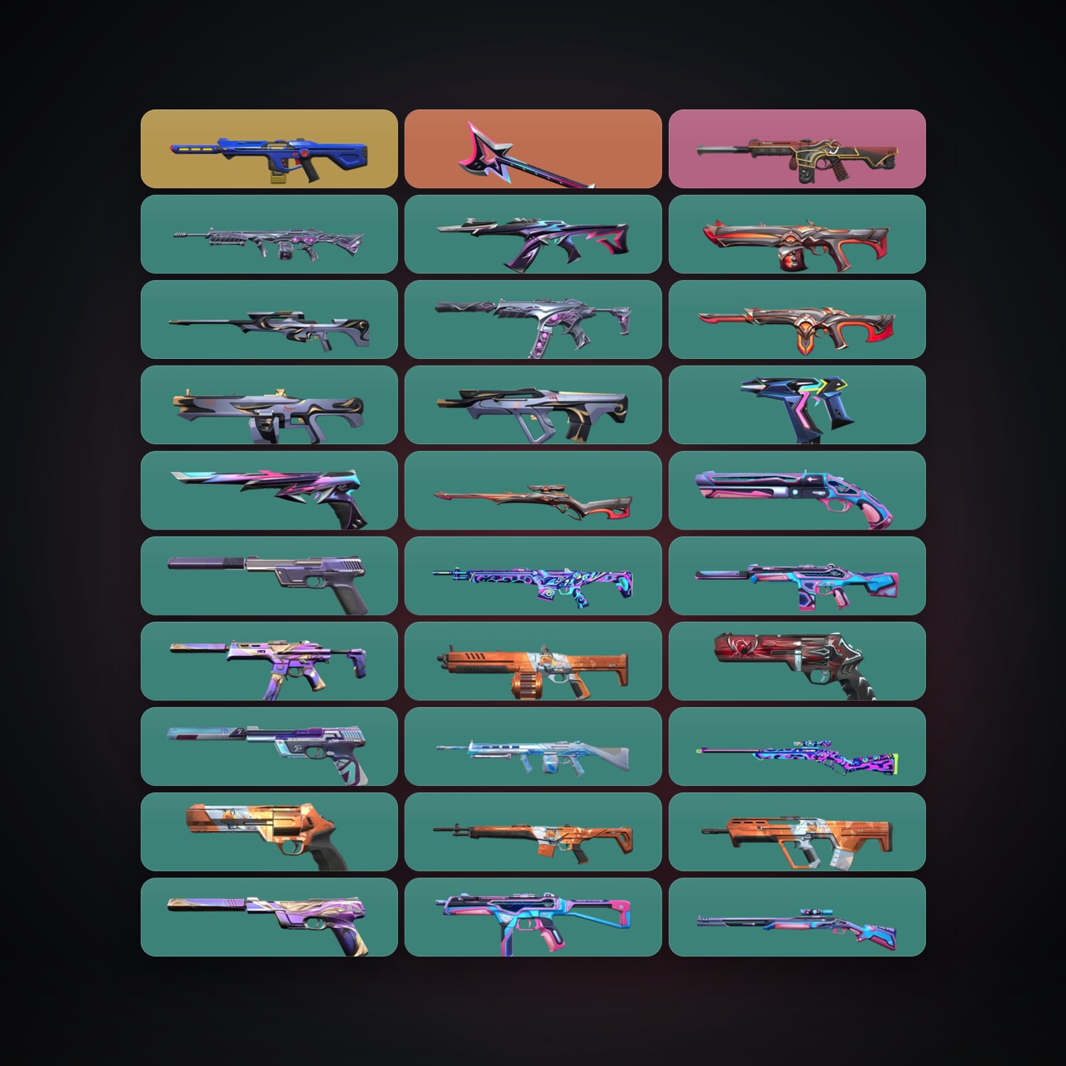 BR Gold 2 locker — 1 knives, 41 skins, lvl 70 — HabibiAccounts