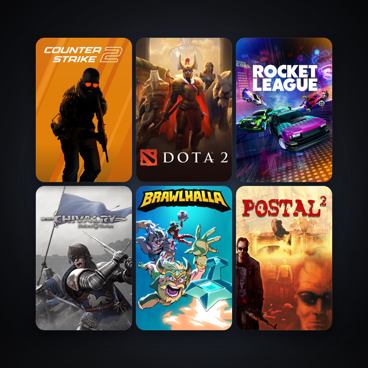 Dota 2 + CS2 Prime, 12 games, clean · 262254615 — HabibiAccounts
