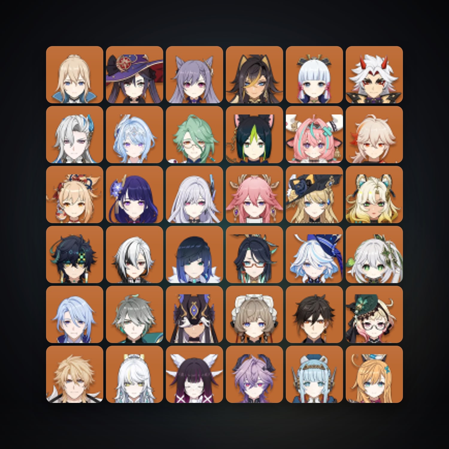 جينشن إمباكت | AR 60 | 94 شخصية | 40× 5★ — HabibiAccounts