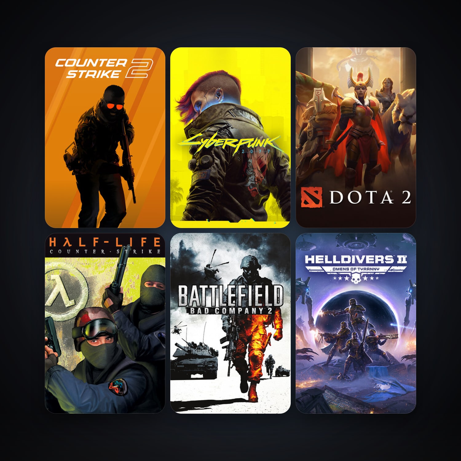 Counter-Strike + Counter-Strike: Source, 46 games, Steam 10, clean — HabibiAccounts