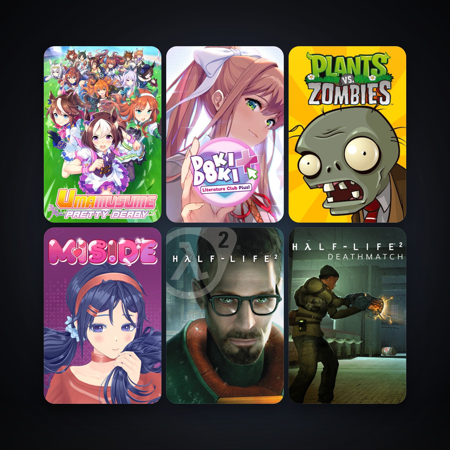 Half-Life 2 + Half-Life 2: Deathmatch, 10 games, clean — HabibiAccounts