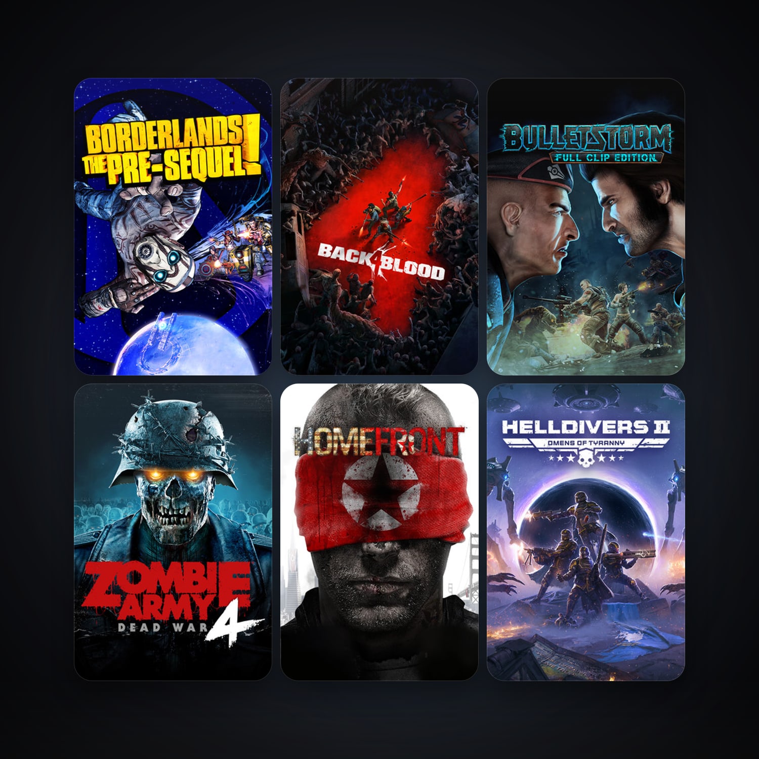Left 4 Dead + Company of Heroes, 65 games, Steam 11, clean — HabibiAccounts