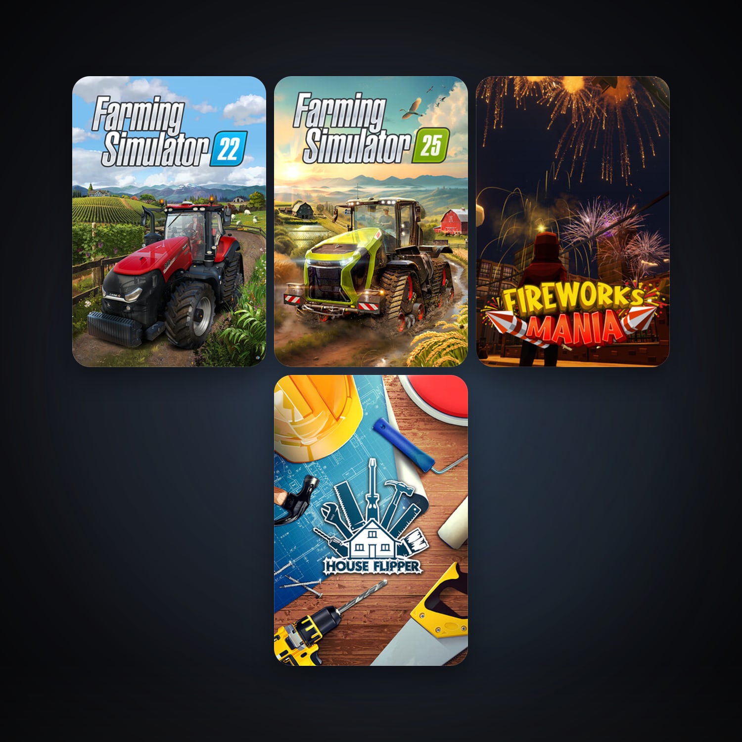 Free CS2 (No Prime) + House Flipper, 9 games, clean — HabibiAccounts