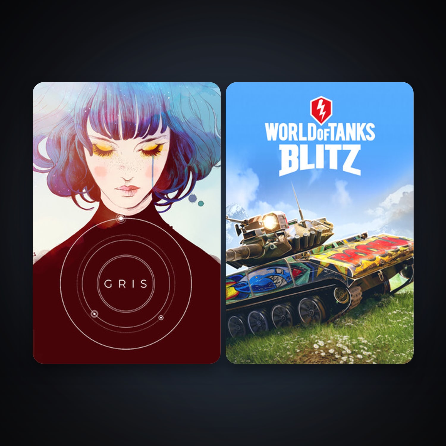 World of Tanks Blitz + GRIS, 3 games, clean — HabibiAccounts