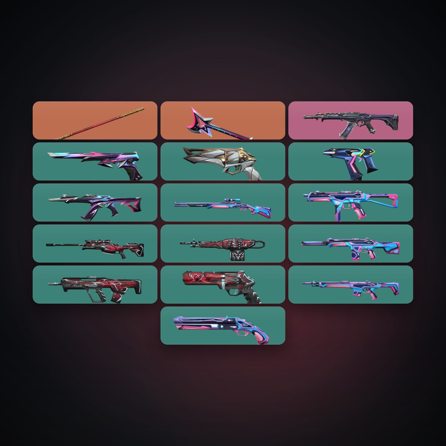 NA Silver 1 locker — 2 knives, 16 skins, lvl 93 — HabibiAccounts