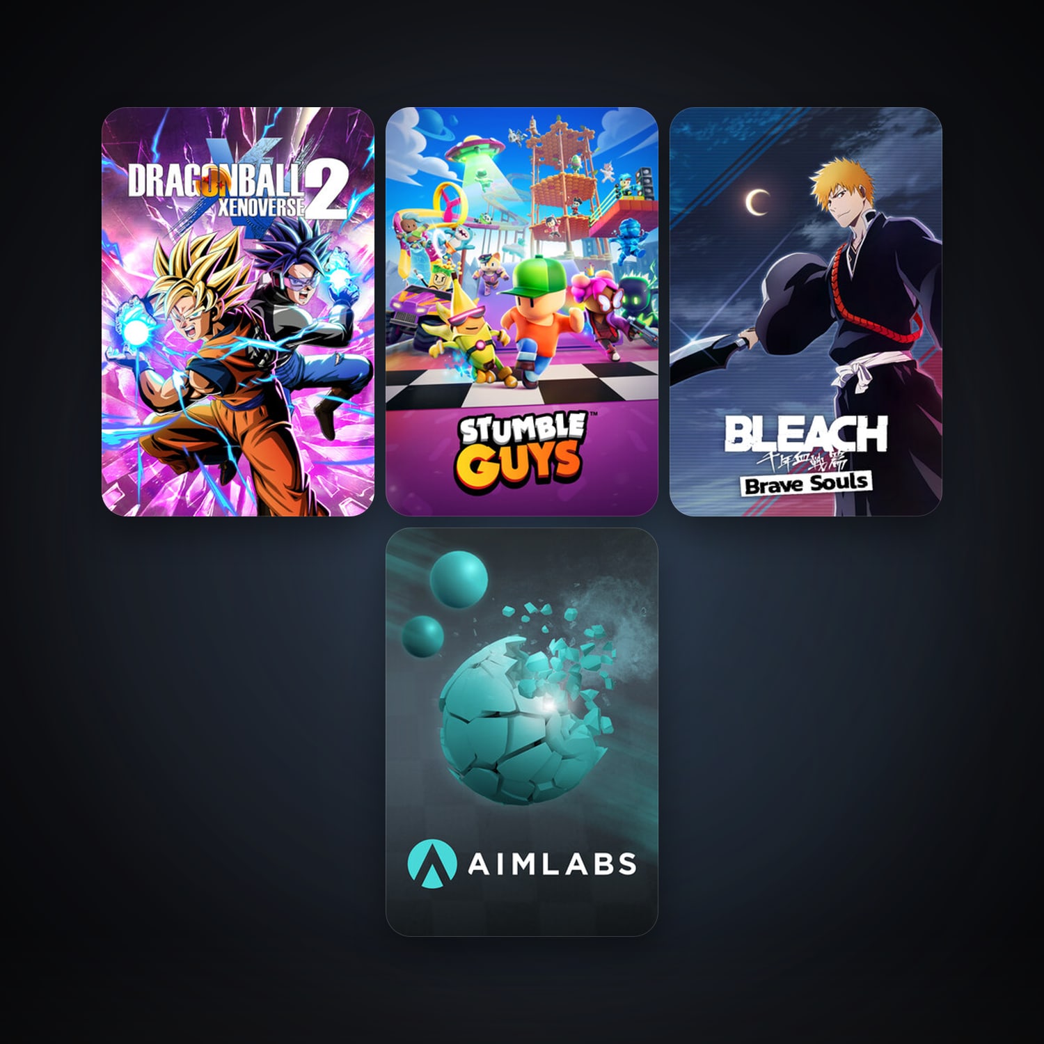 DRAGON BALL XENOVERSE 2 + Aimlabs, 5 games, clean — HabibiAccounts