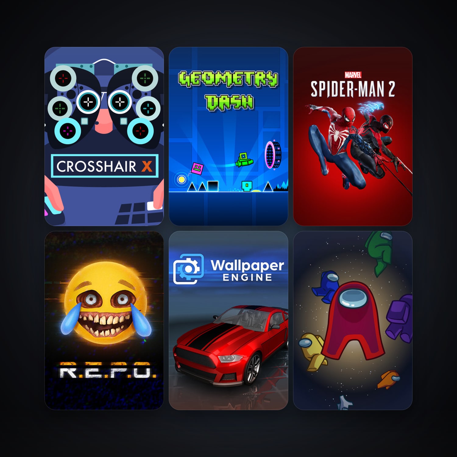 Geometry Dash + Wallpaper Engine, 12 games, clean — HabibiAccounts