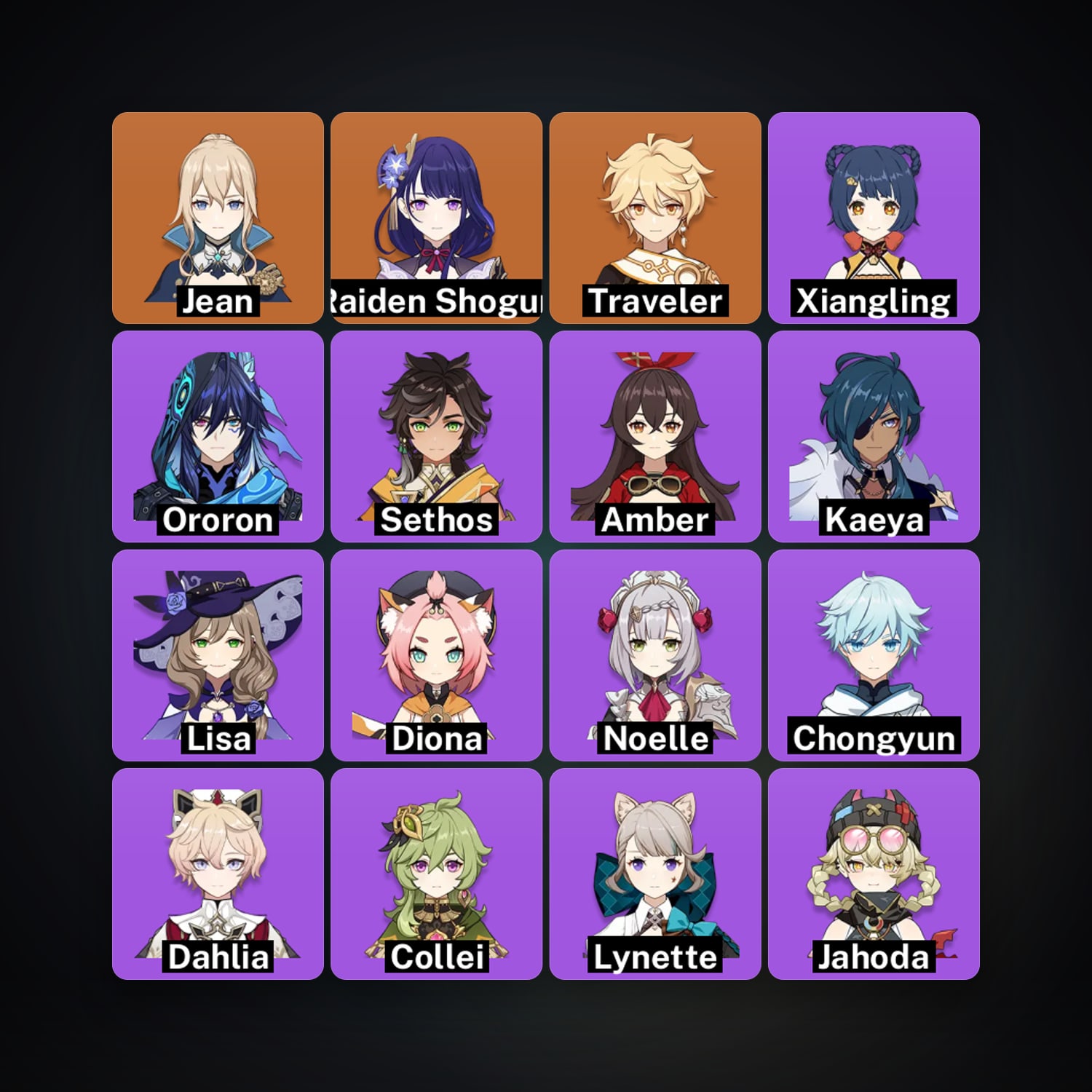 Genshin Impact | AR 41 | 17 Chars | 2× 5★ — Genshin / miHoYo Account — HabibiAccounts