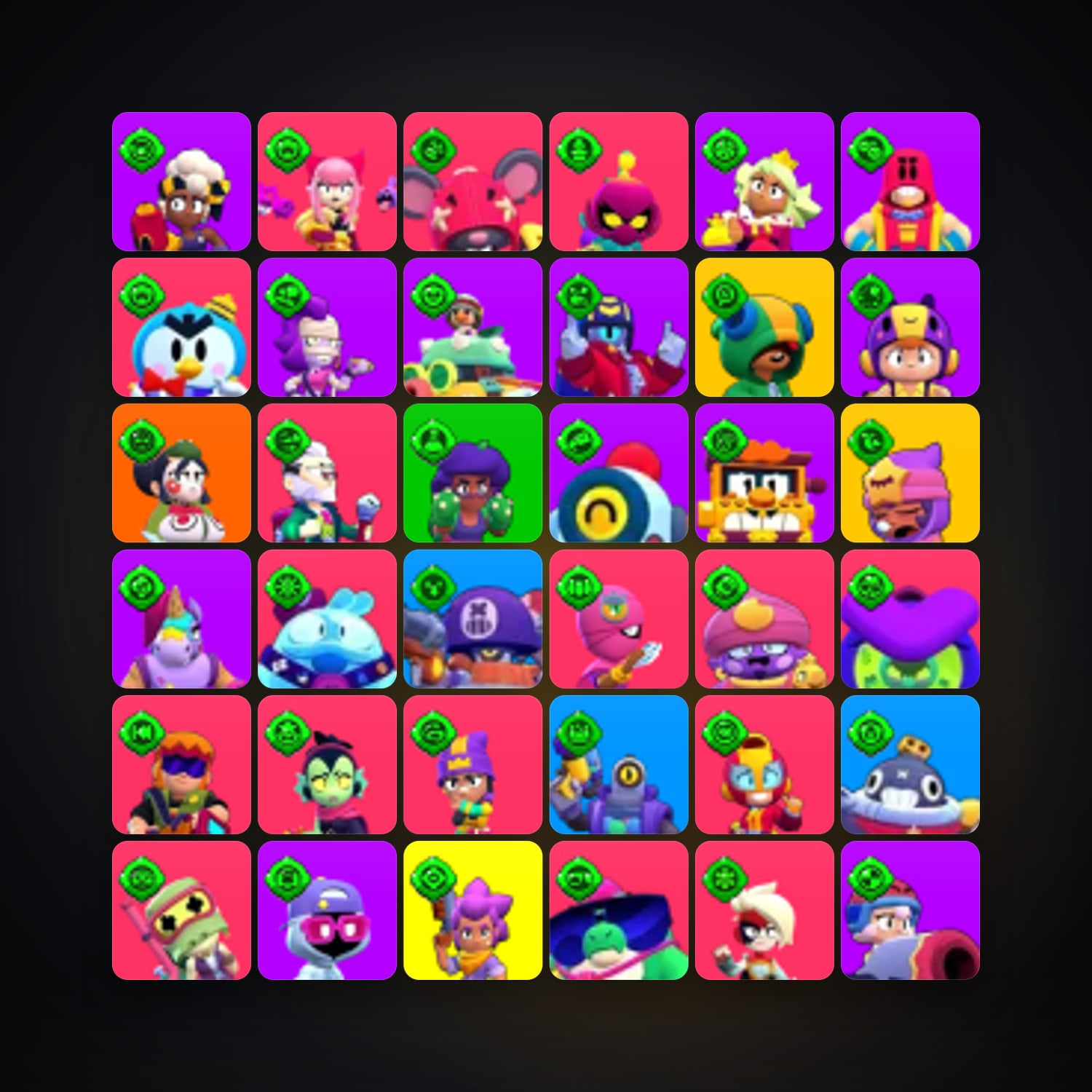 106 Brawlers | 143.5K Trophies — Supercell Account — HabibiAccounts