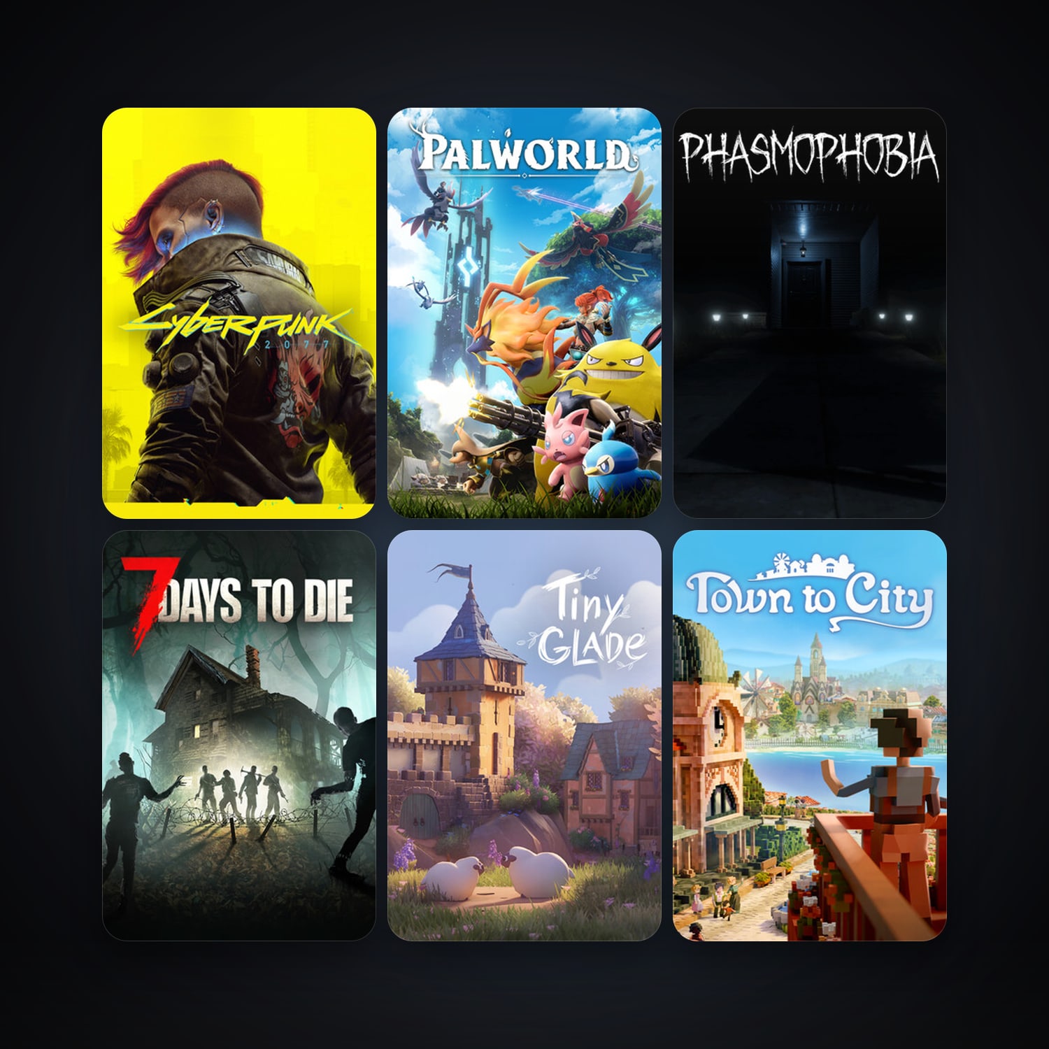 7 Days to Die + Phasmophobia, 18 games, clean — HabibiAccounts