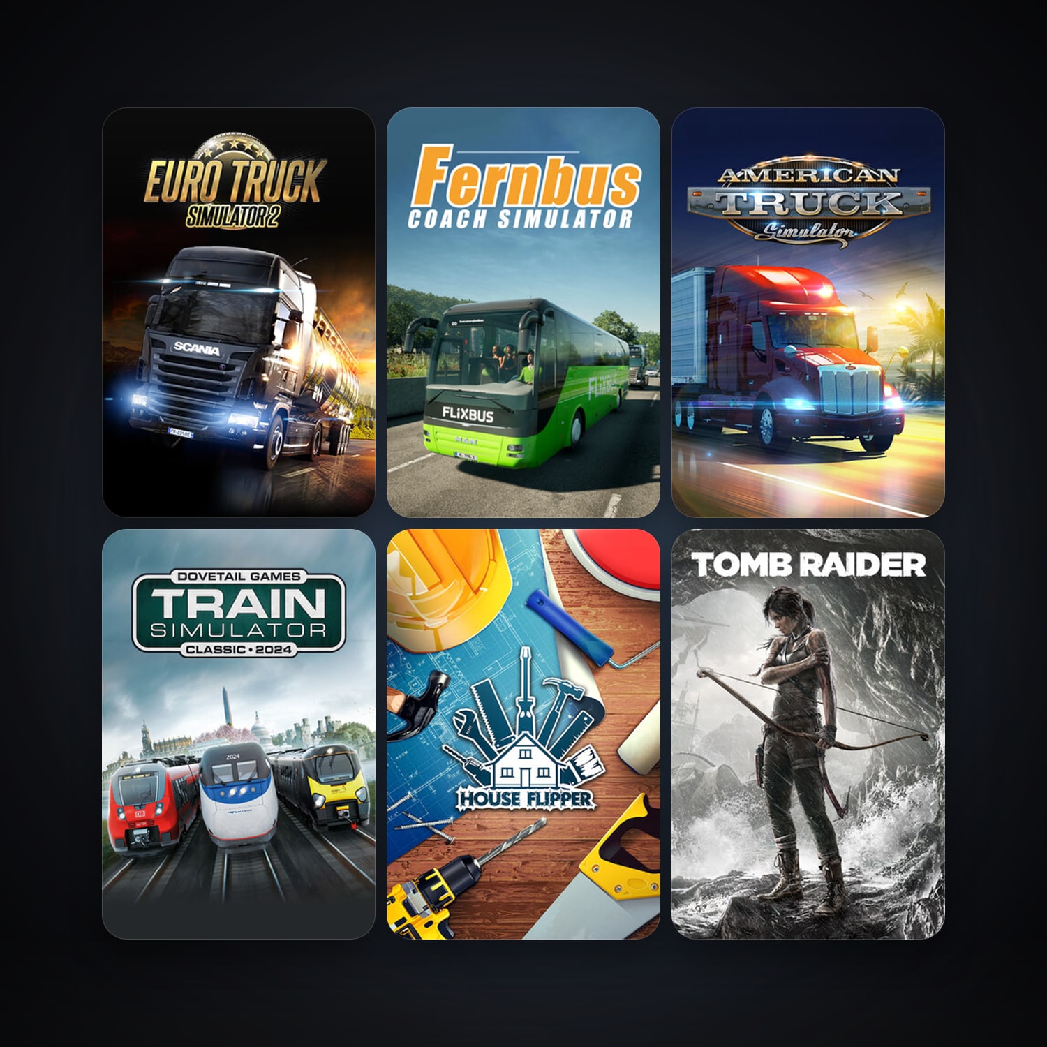 Company of Heroes + Train Simulator Classic, 36 games, Steam 10, clean — HabibiAccounts