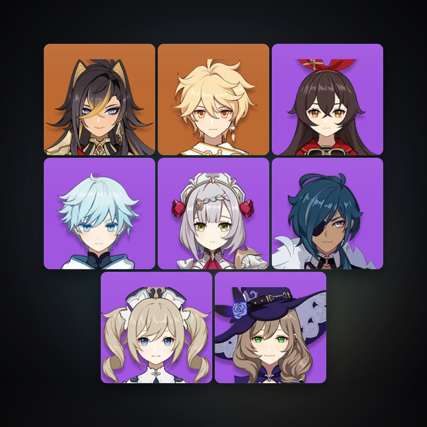 Genshin Impact | AR 10 | 8 Chars | 1× 5★ — HabibiAccounts