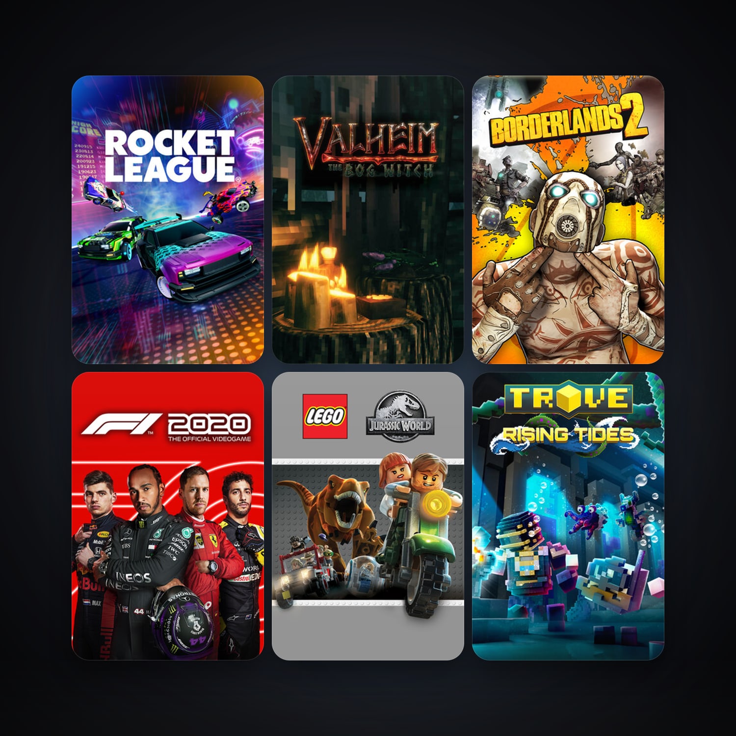 Borderlands 2 + Saints Row: The Third, 35 games, clean — HabibiAccounts