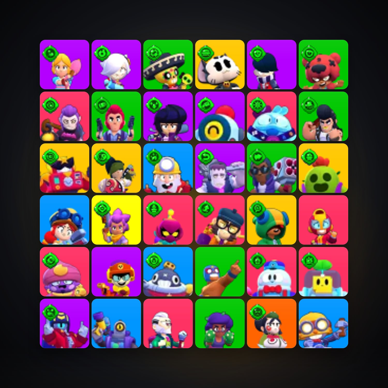 102 Brawlers | 48.1K Trophies — Supercell Account — HabibiAccounts