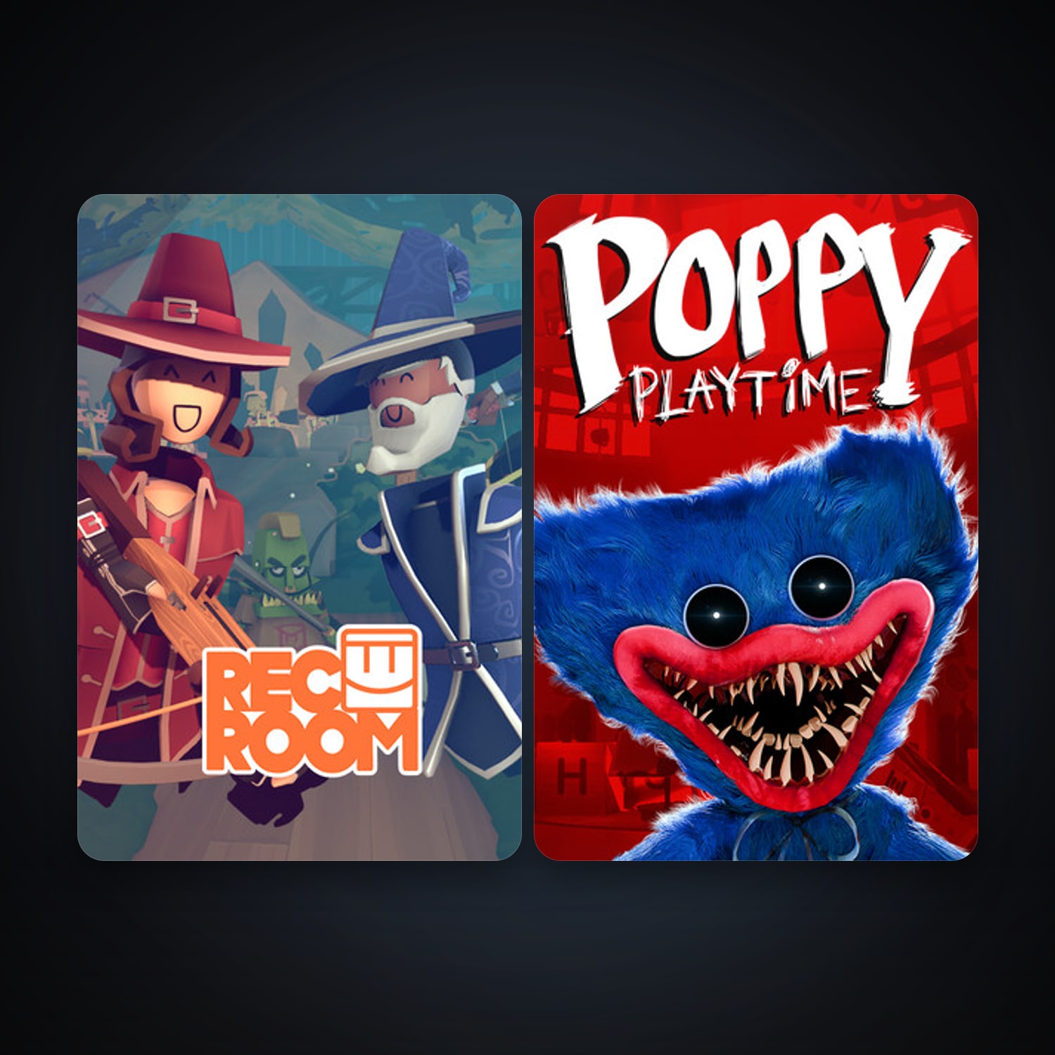 Rec Room + Poppy Playtime, 5 games, clean — HabibiAccounts
