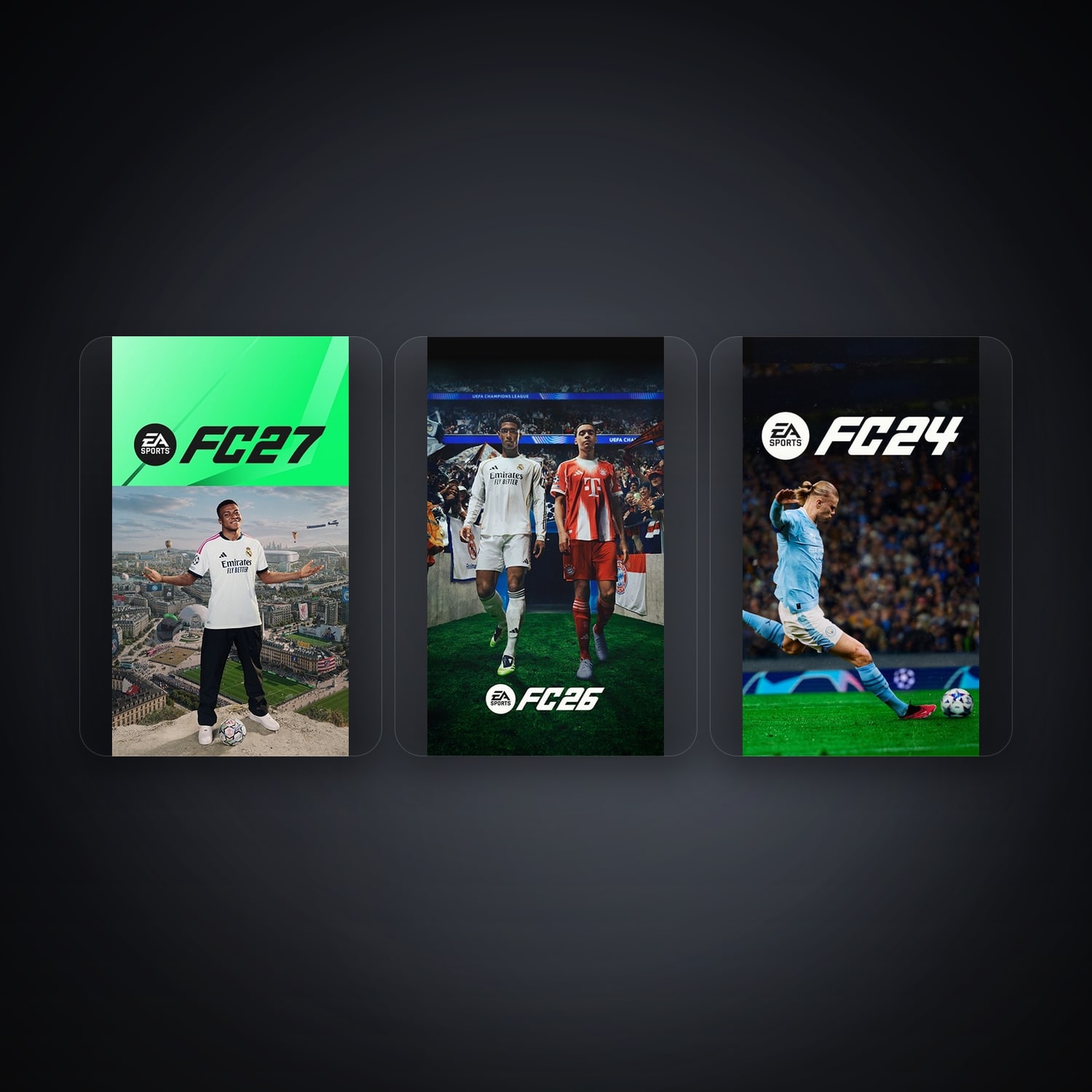 EA EA Sports FC 27 + EA Sports FC 26 — BR — 3 games — HabibiAccounts