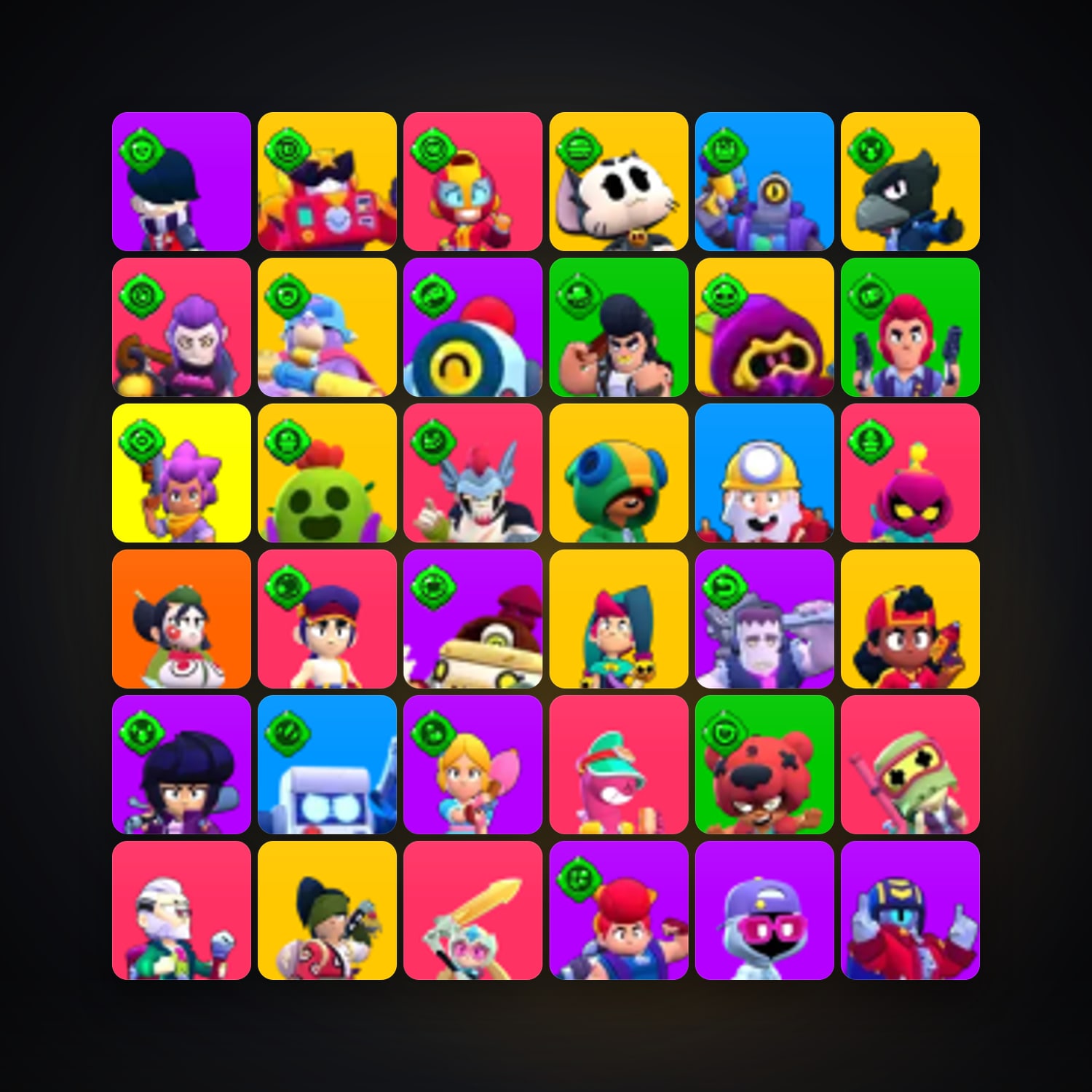 104 Brawlers | 50.3K Trophies — Supercell Account — HabibiAccounts