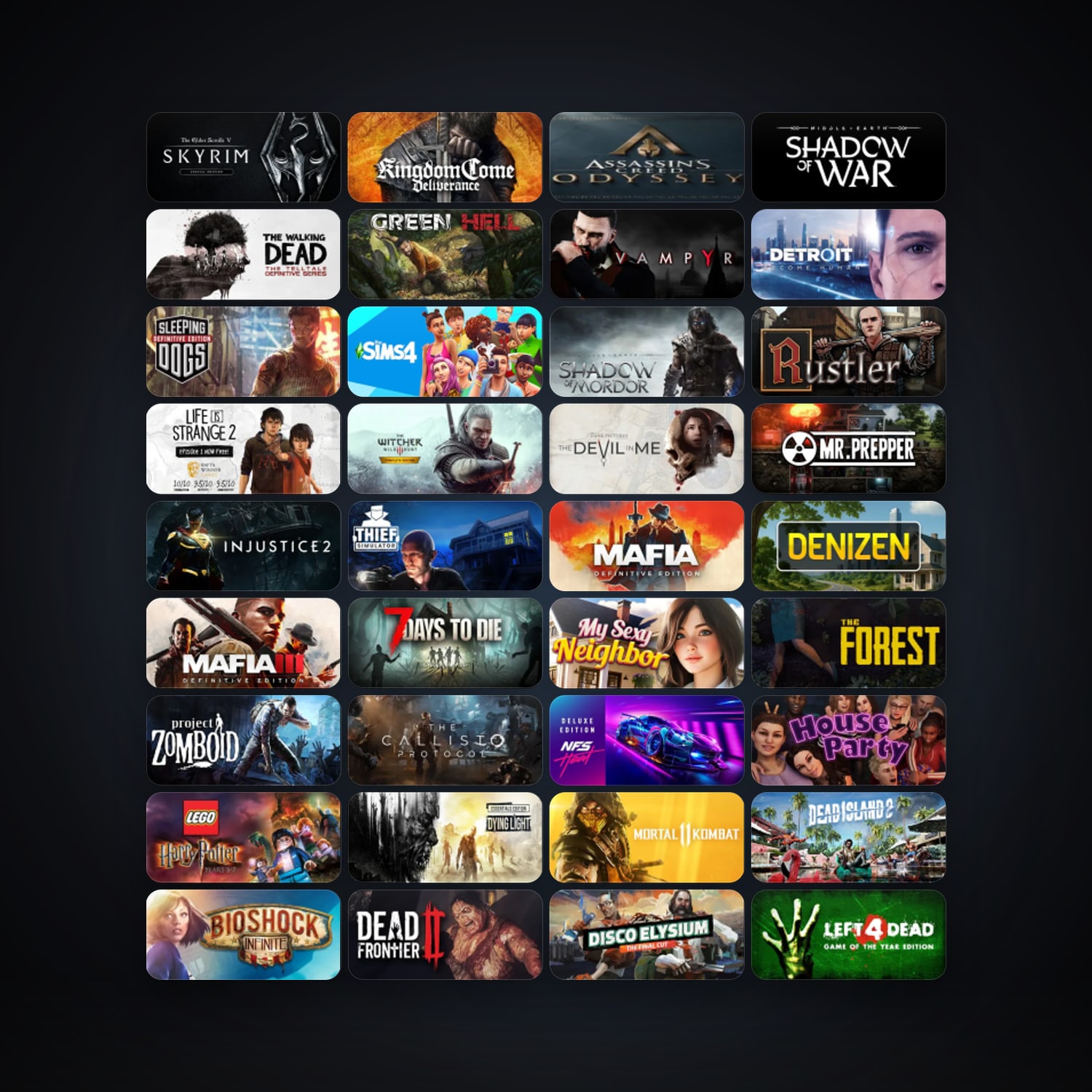 Left 4 Dead + Left 4 Dead 2, 131 games, clean — HabibiAccounts