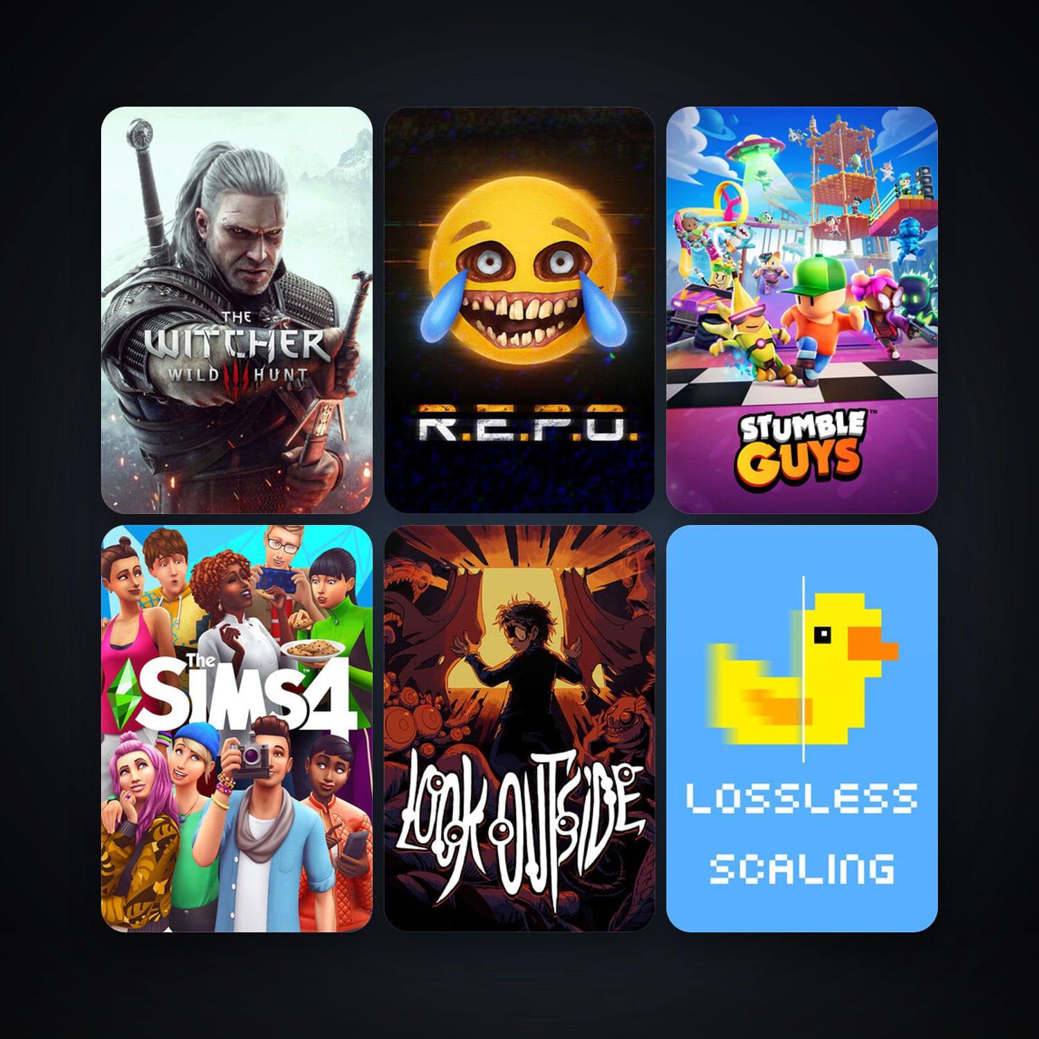 The Witcher 3: Wild Hunt + Stardew Valley, 10 games, clean — HabibiAccounts