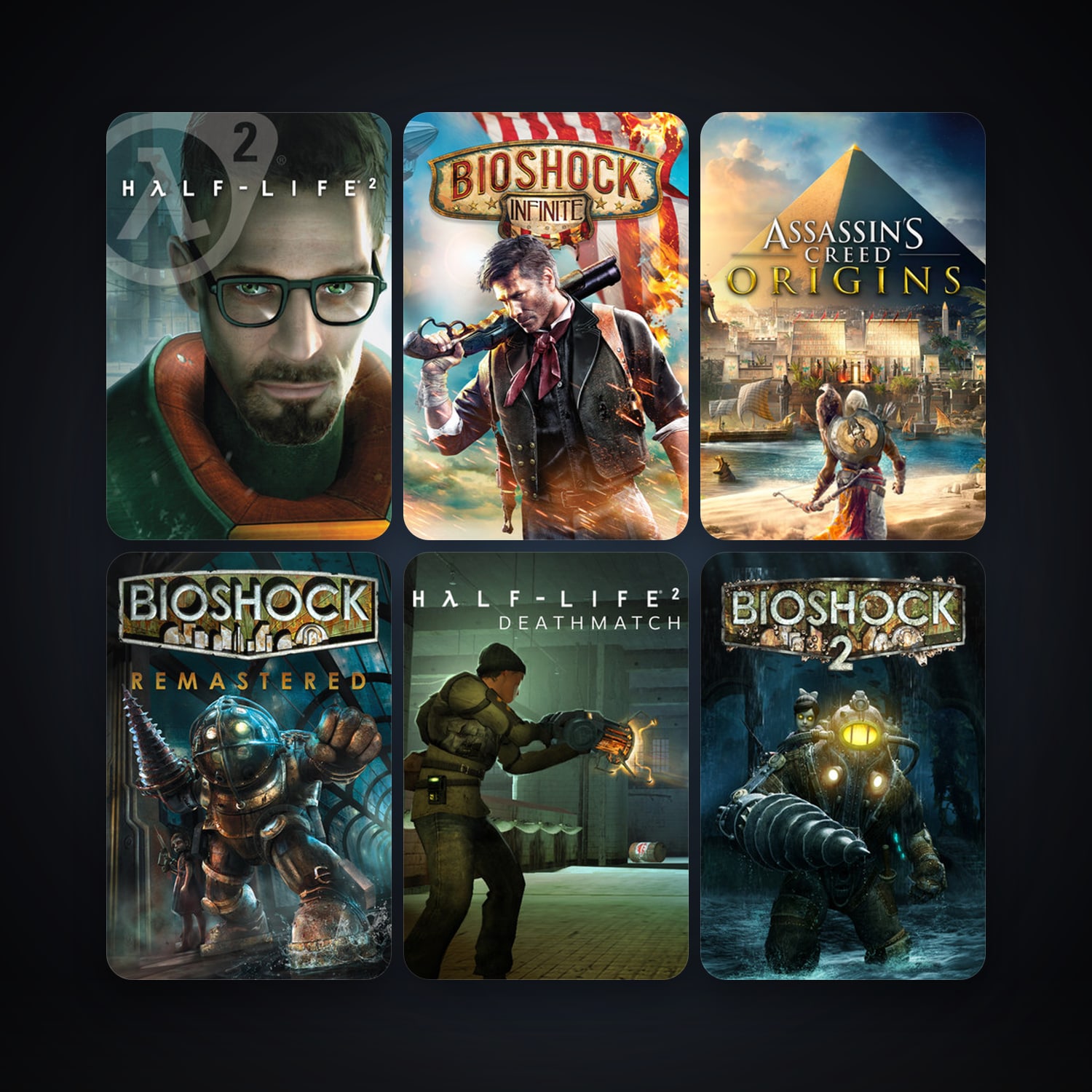 Steam account: Half-Life 2 + Half-Life 2: Deathmatch, 12 games, clean — HabibiAccounts