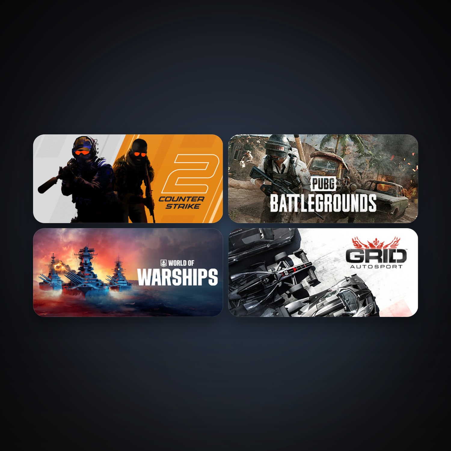 CS2 Prime + DiRT Showdown, 5 games, clean — HabibiAccounts