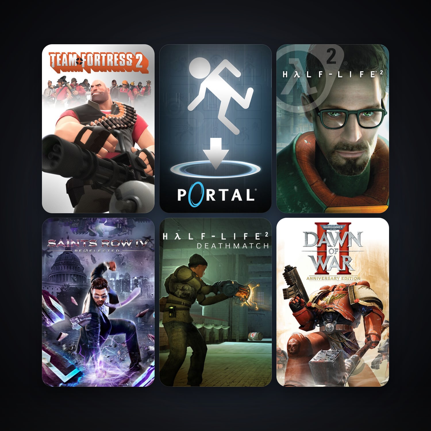 Half-Life 2 + Half-Life 2: Deathmatch, 9 games, clean — HabibiAccounts