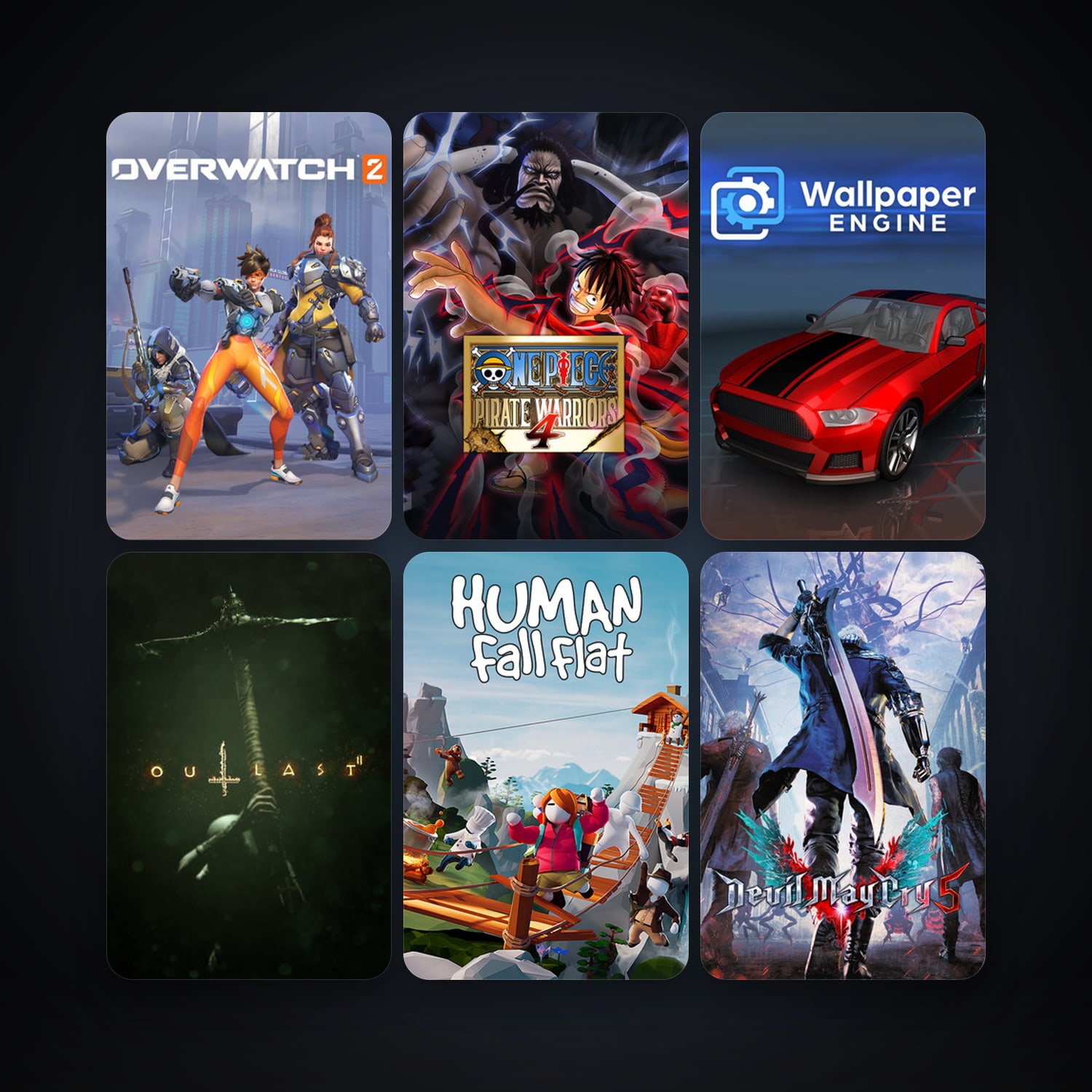 Left 4 Dead 2 + NARUTO SHIPPUDEN: Ultimate Ninja STORM 4, 13 games, clean — HabibiAccounts