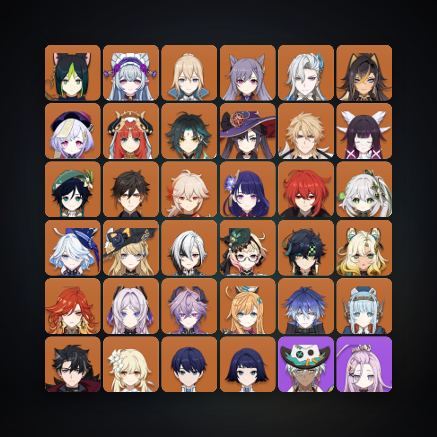 جينشن إمباكت | AR 60 | 85 شخصية | 31× 5★ — HabibiAccounts